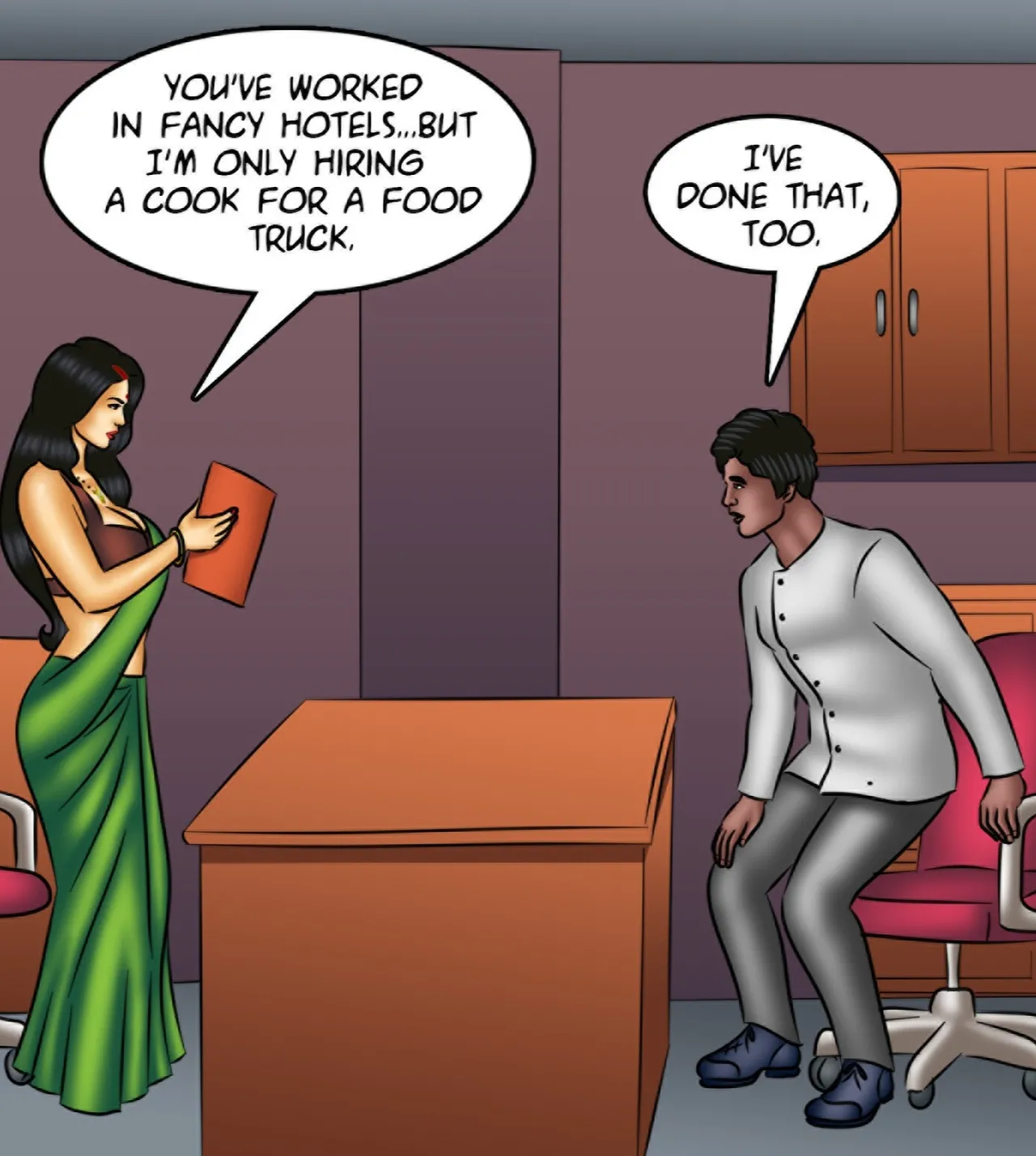 Savita Bhabhi Episode 134 Sexual Misconduct page 8 full
