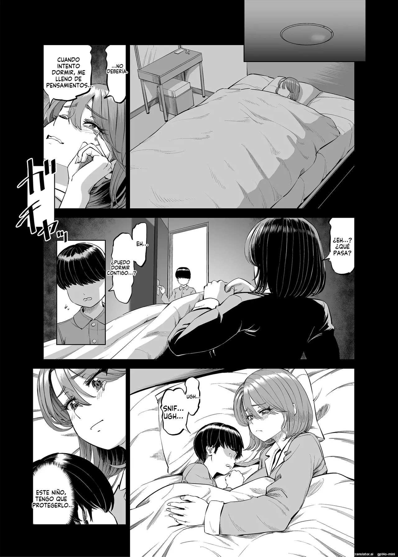 Yuukyuu Tsukatte made Boku no Heya de Onanii ni suru Giri Mama to no Hanashi page 4 full