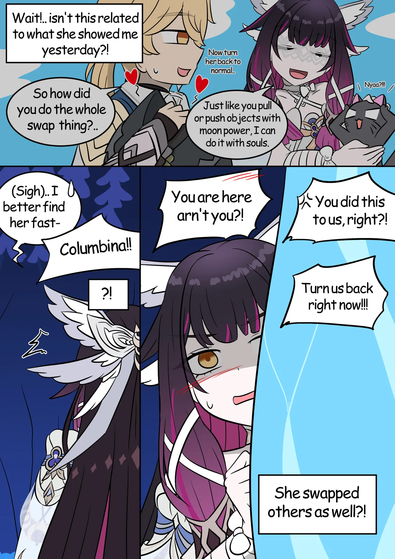 Columbina's Prank page 2 full