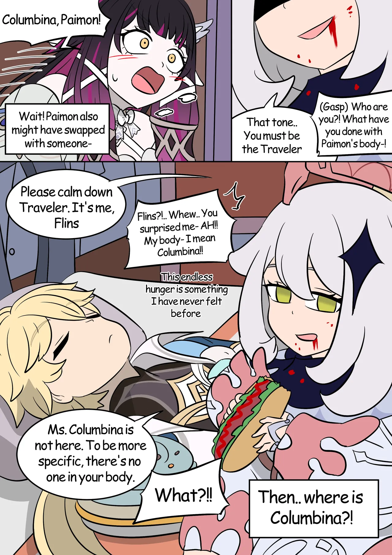 Columbina's Prank page 4 full