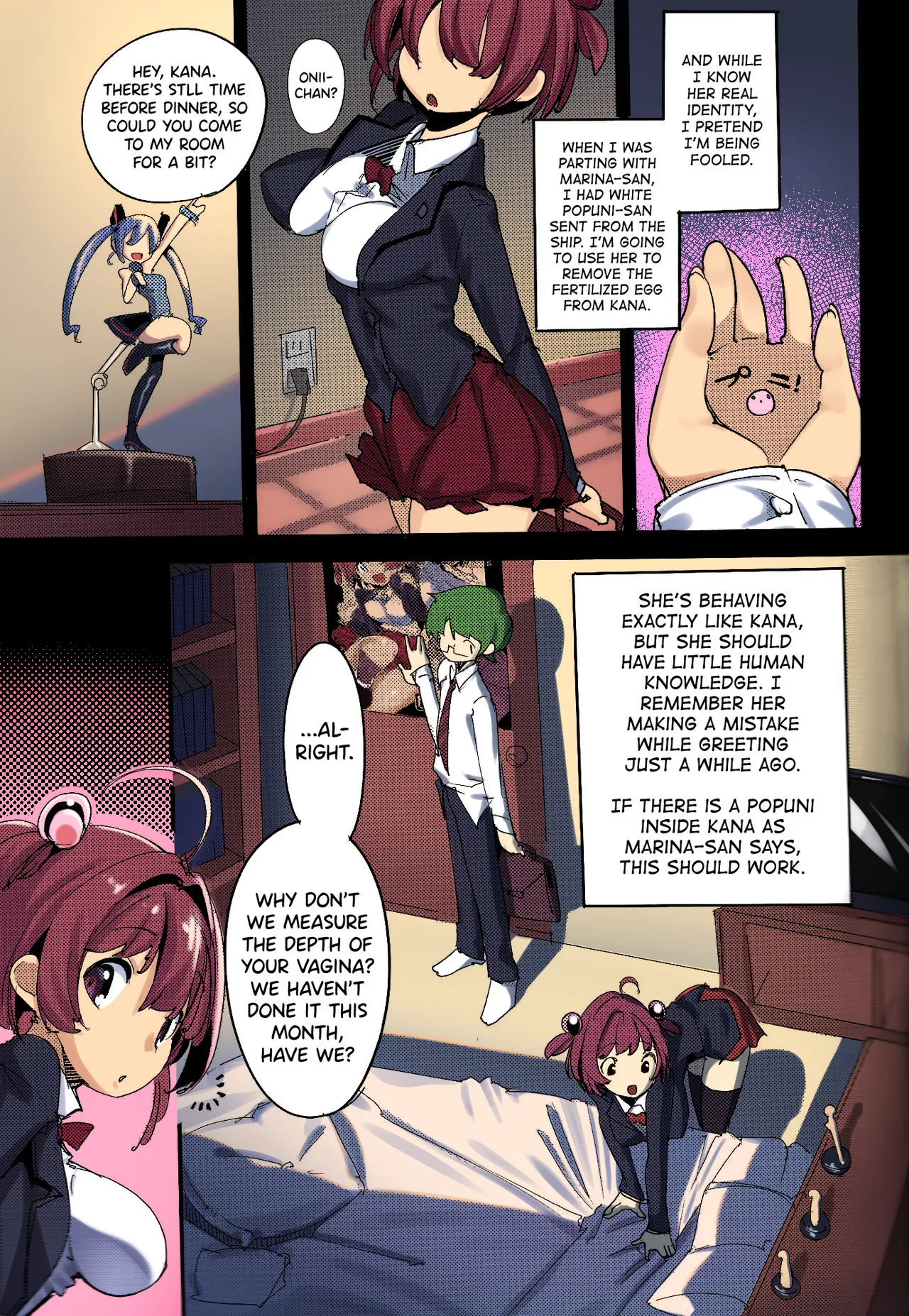 Popuni Kei Joshi Panic! Vol. 8 page 8 full