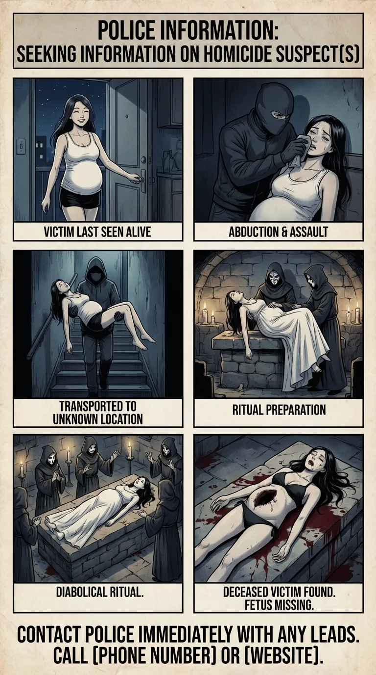 Crime Info Poster #2:  Ritual Sacrifice of Pregnant Victim page 11 full