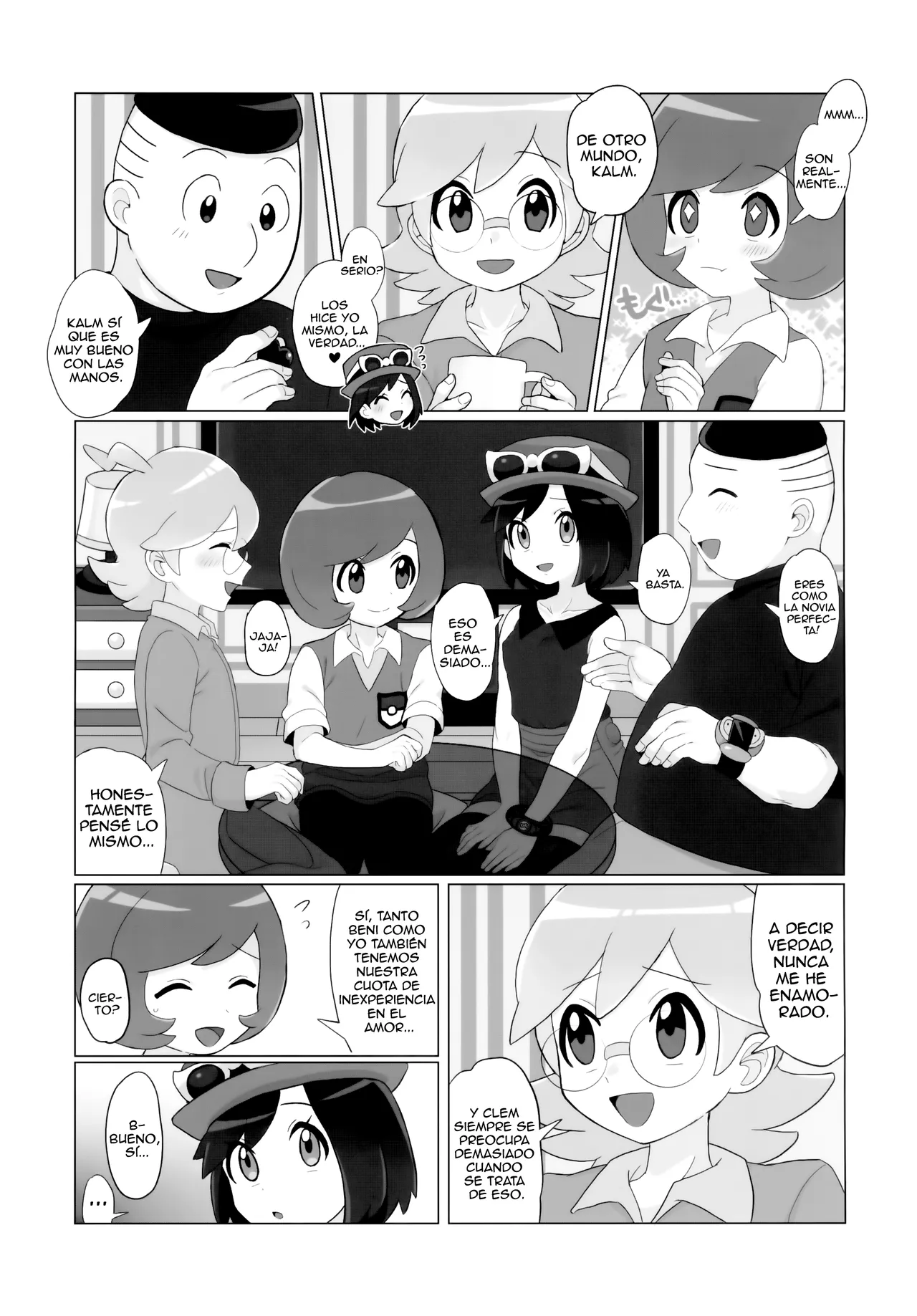 El Descenso del Chico de Kalos Hacia el Placer de la Feminidad X  Español page 6 full