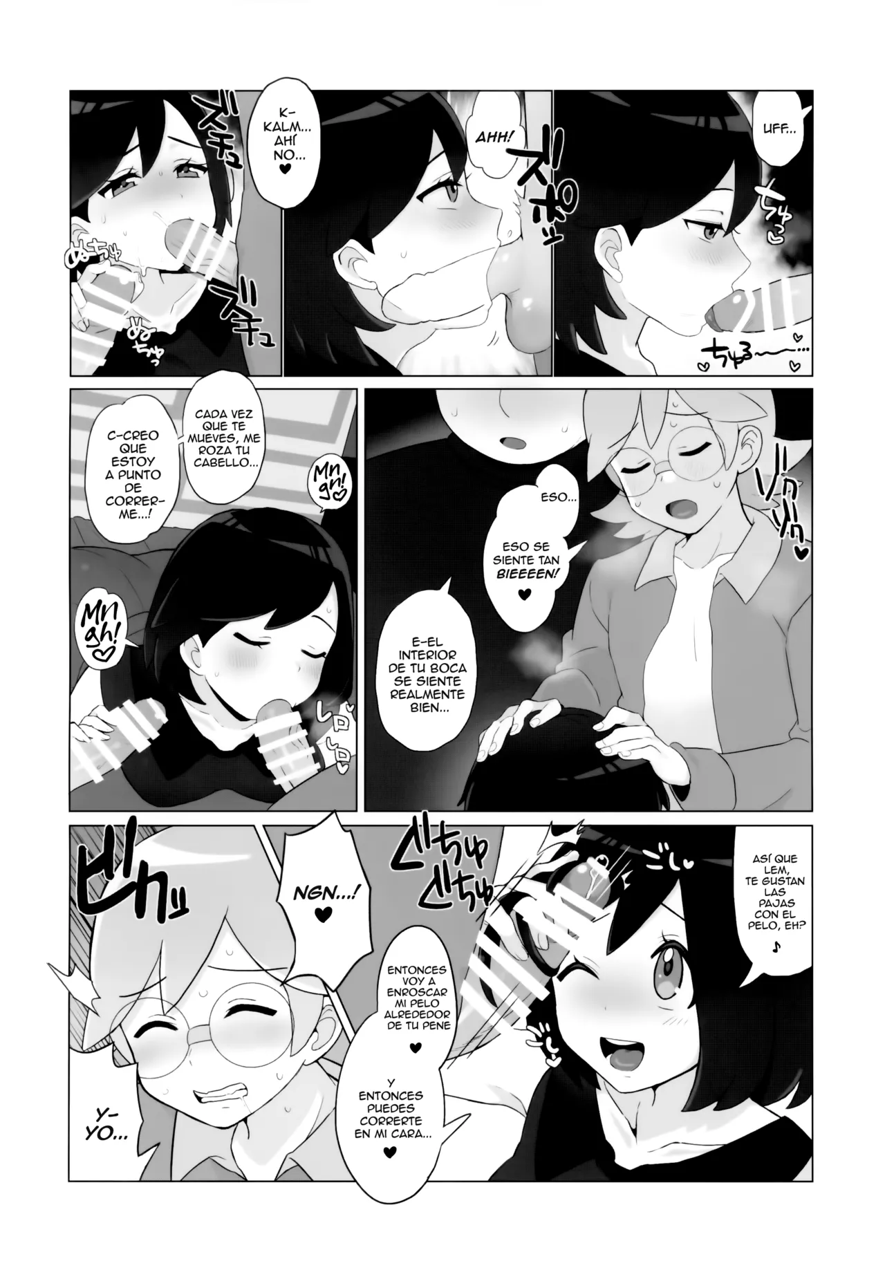 El Descenso del Chico de Kalos Hacia el Placer de la Feminidad X  Español page 9 full