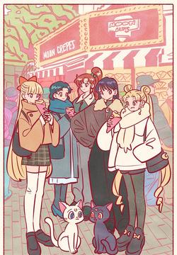 Sailor moon art compilation