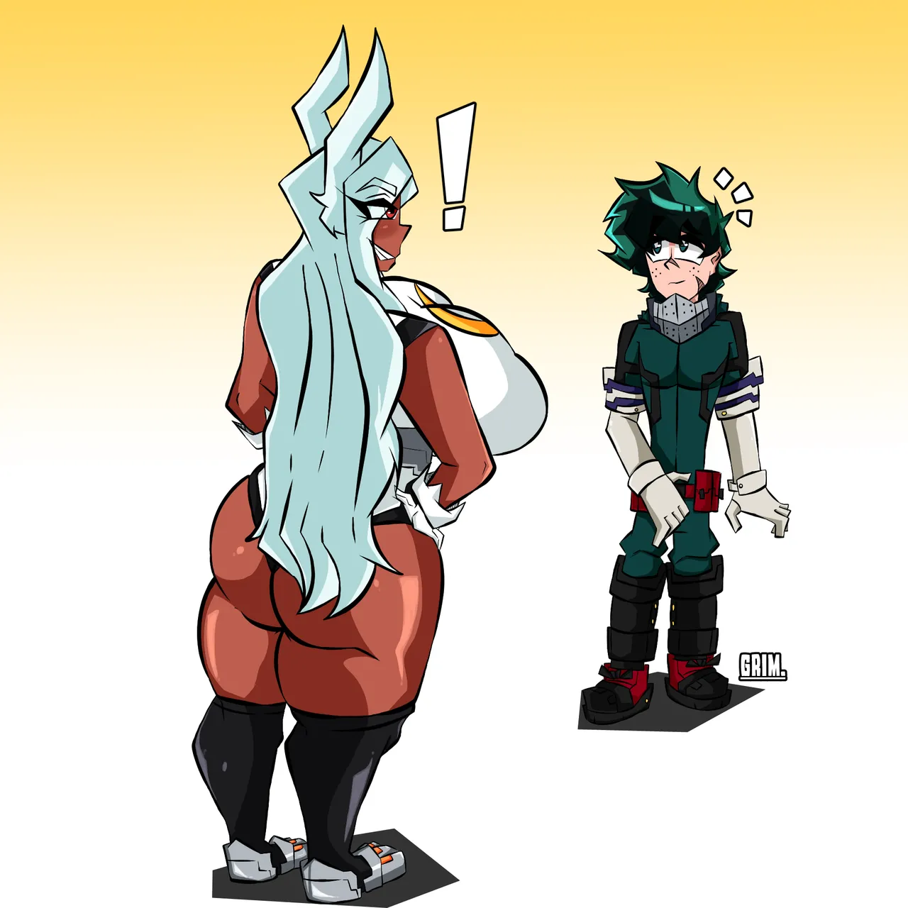 Mirko x Deku page 6 full
