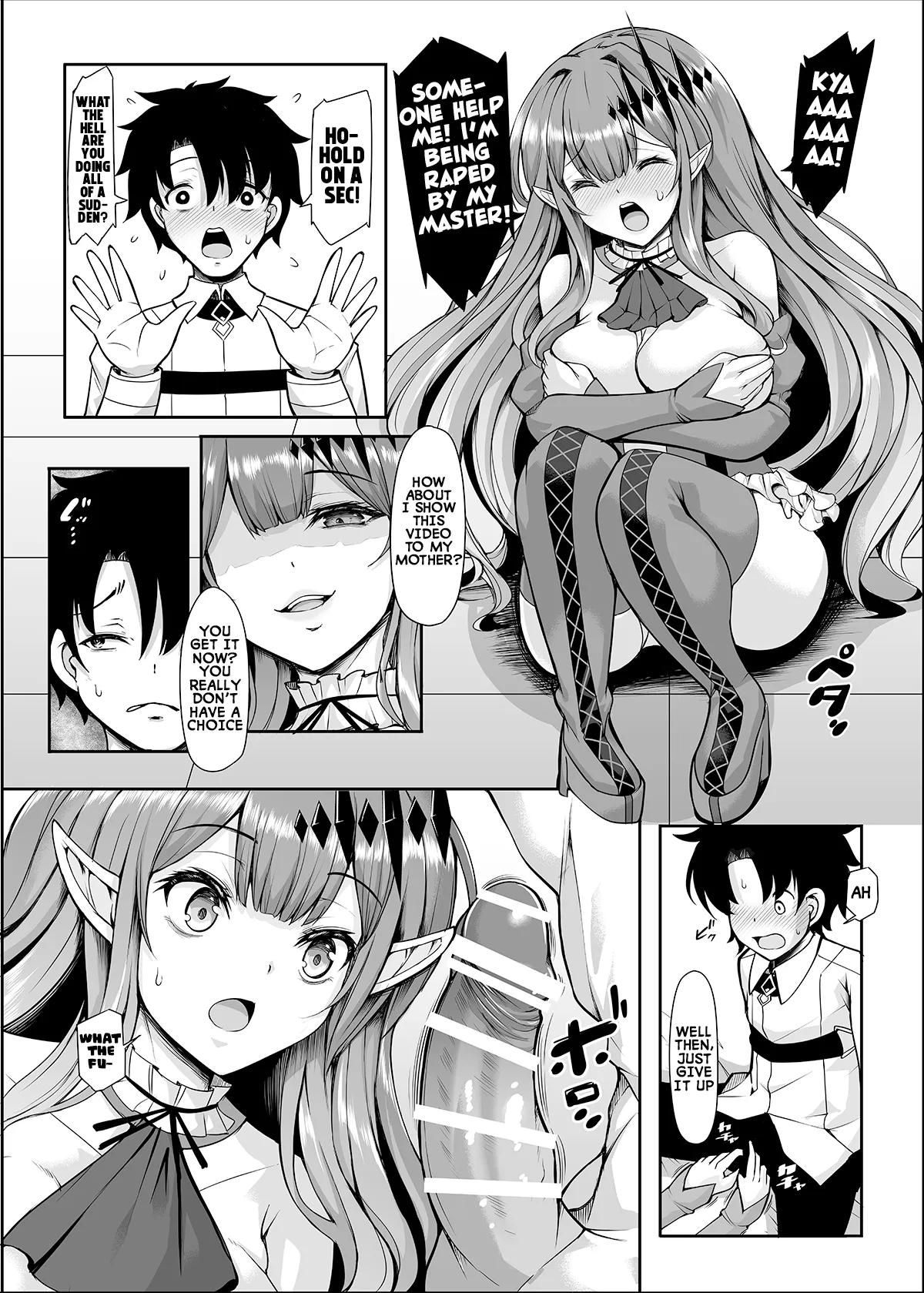 Joou Heika wa Boku no Oku-san Oujo-sama mo Boku no Kanojo | Her Majesty the Queen is my wife, and the princess is my girlfriend page 11 full