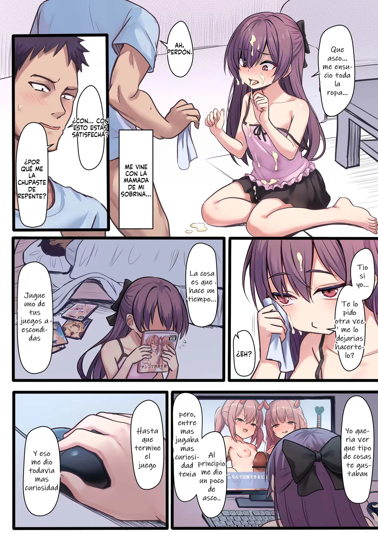Warui Ko to no Bukiyou de Ecchi na Kyoudou Seikatsu | Una Incomoda Visita de mi Erótica Sobrina page 11 full