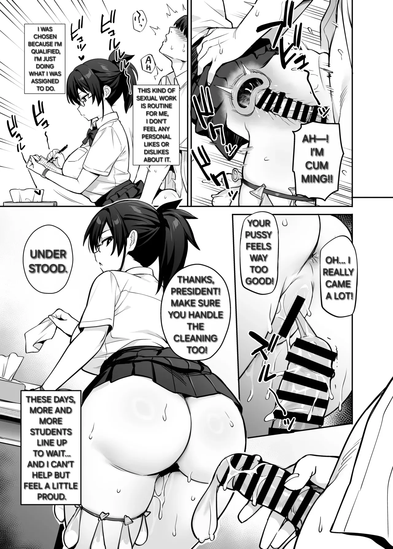 The new disciplinary committee president is way too busty part 3 page 11 full