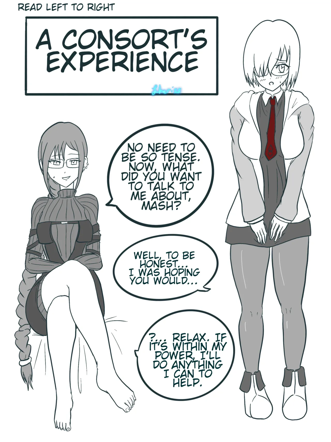 A Consort’s Experience page 1 full