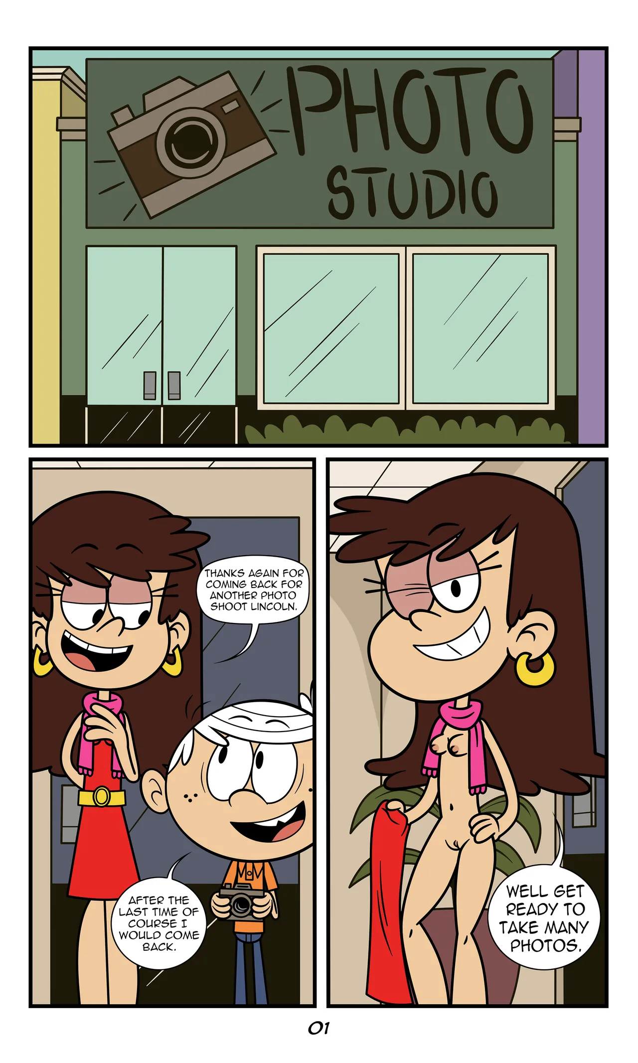 Lincoln x Michelle page 1 full