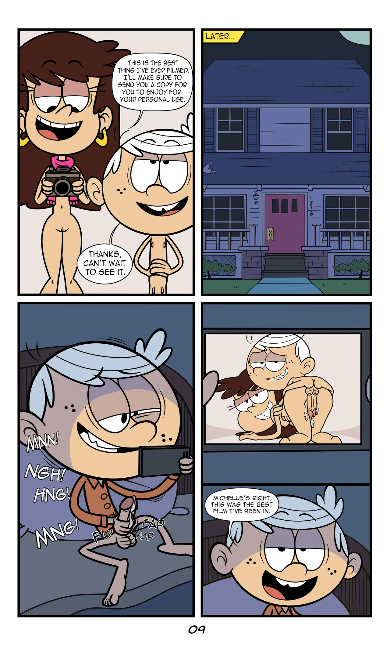 Lincoln x Michelle page 9 full