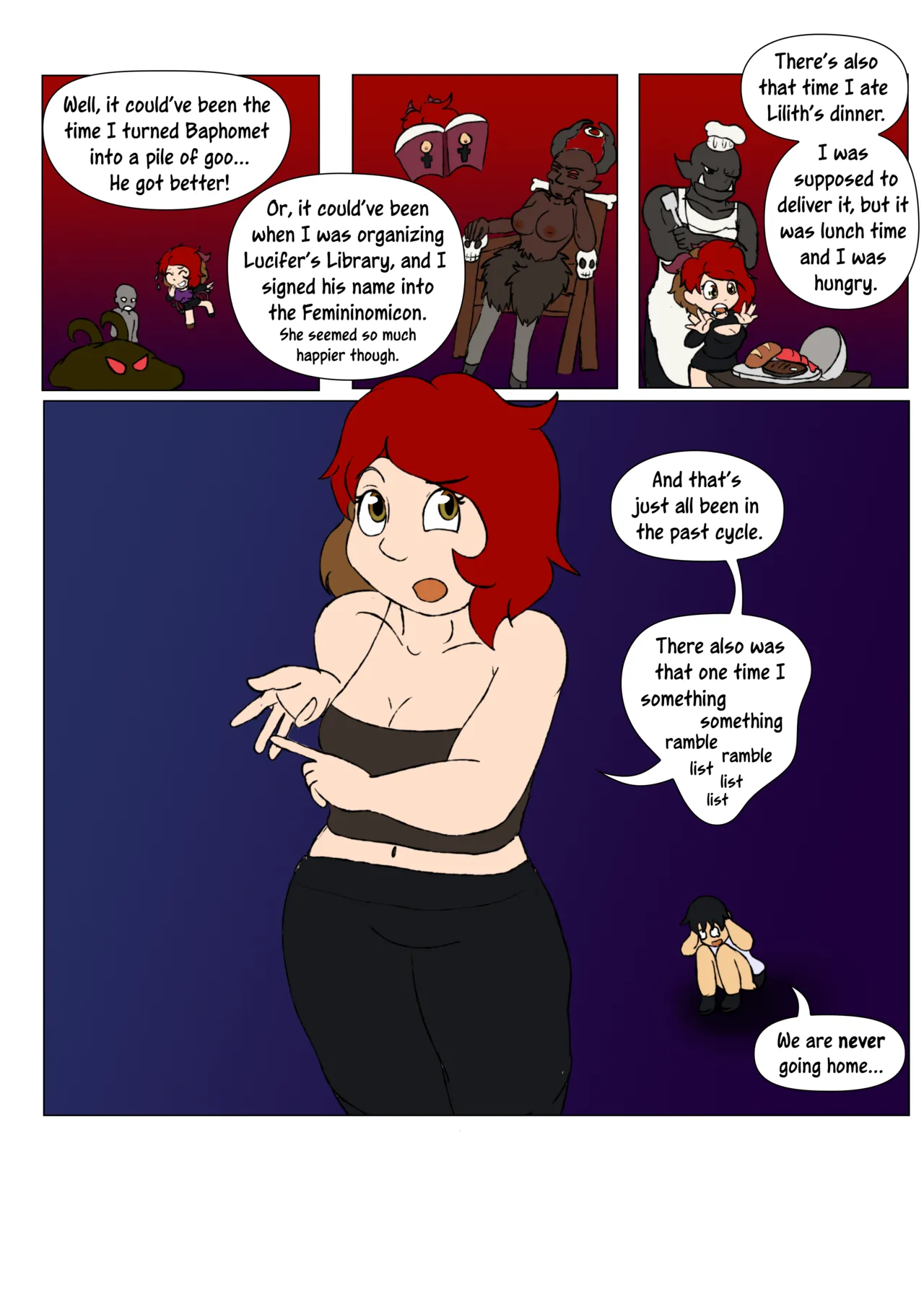 Girl Me! How I Got Turned Into a Girl by a Desperate Succubus! page 10 full
