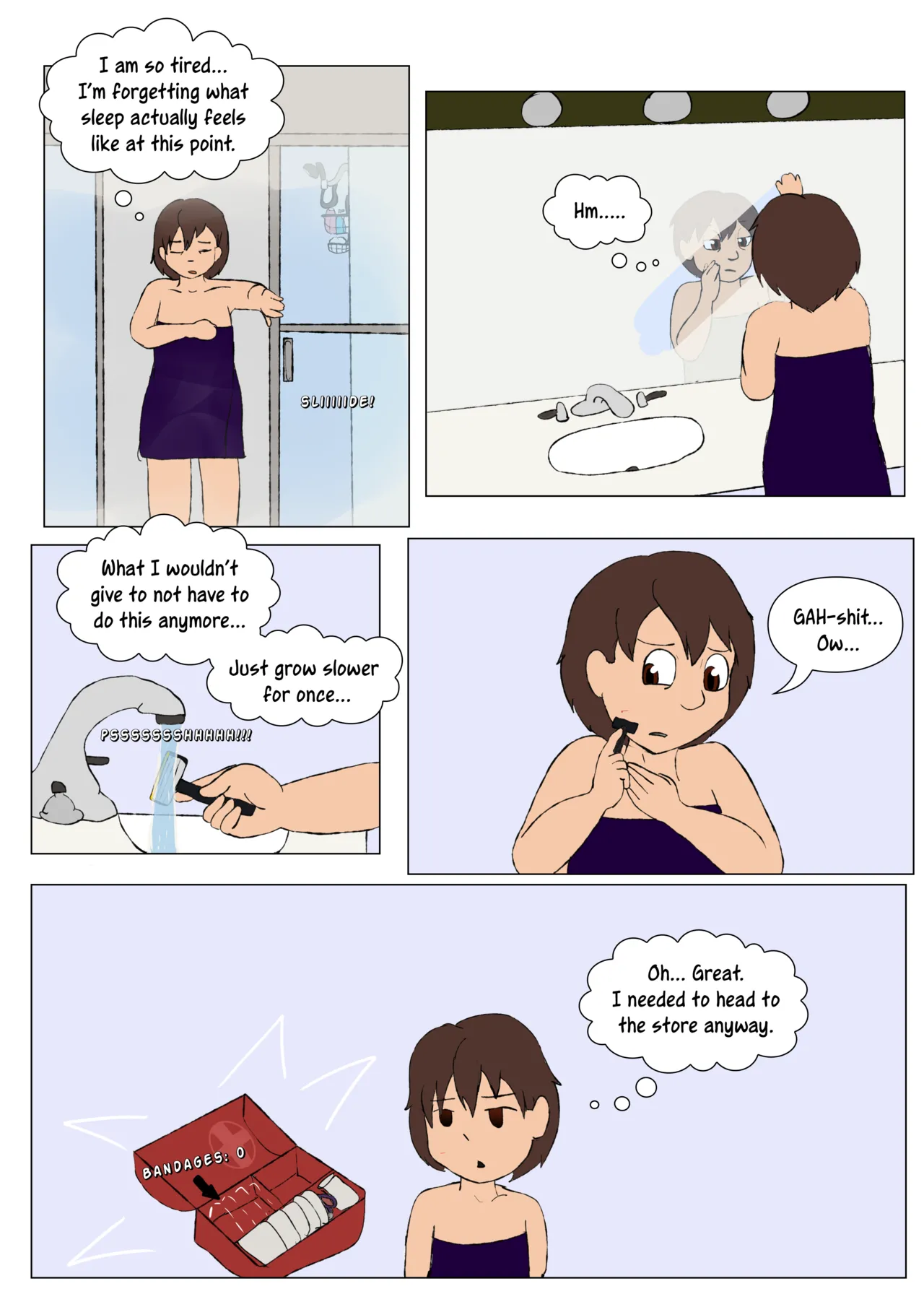 Girl Me! How I Got Turned Into a Girl by a Desperate Succubus! page 12 full