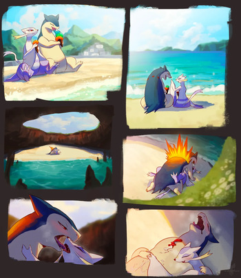 [Tenebscuro] Typhlosion x Mienshao cover