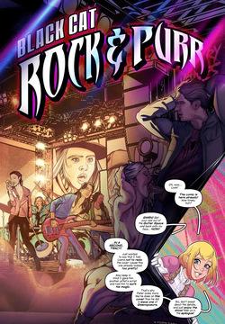 Black cat – Rock & Purr