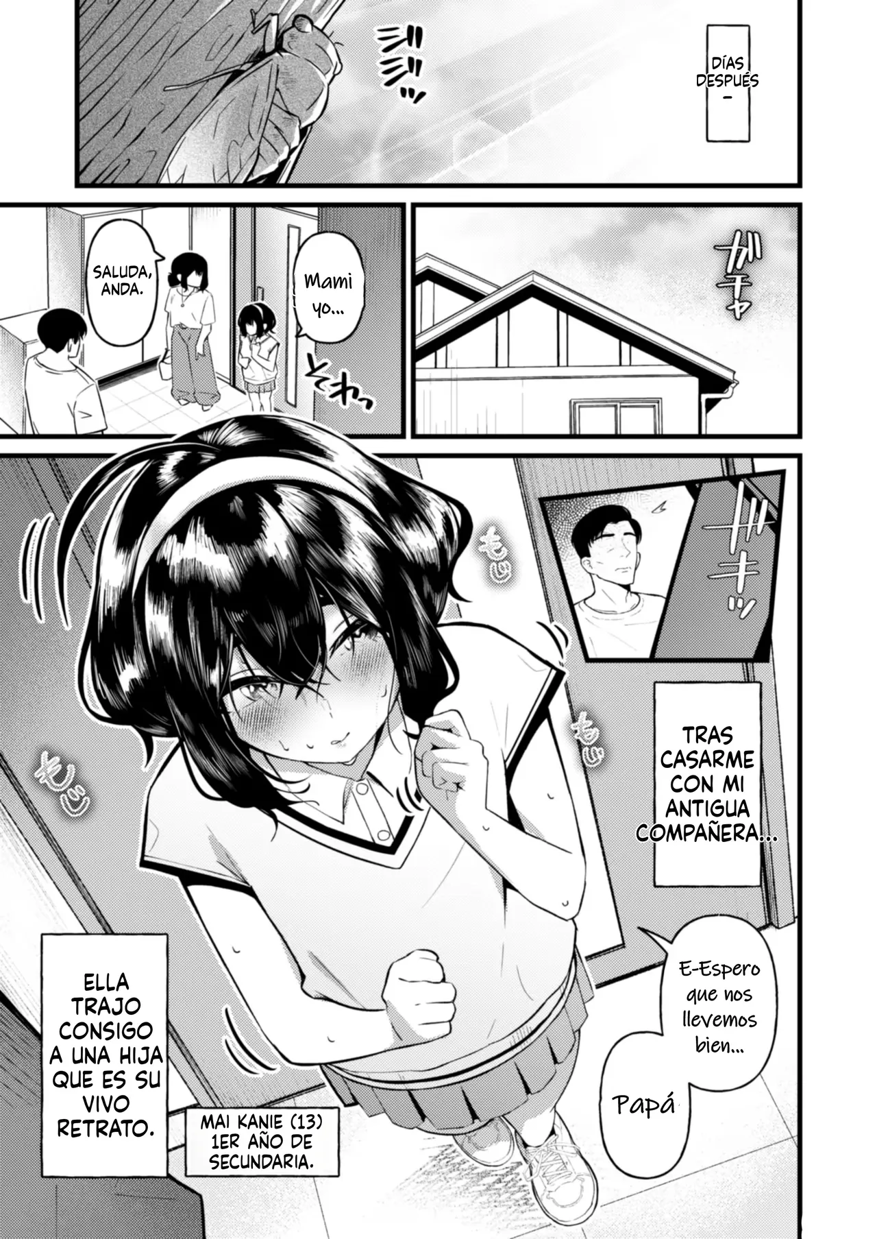 Chanto Chichioya Shitai no ni Tsuma ni Sokkuri na Gijou ni GyakuRa Saretara Aragaeru Wake ga Nai | Yo quería ser un   Papá pero mi hijastra  es idéntica a mi Esposa  y  terminó violándome  y no pude resistirme page 5 full