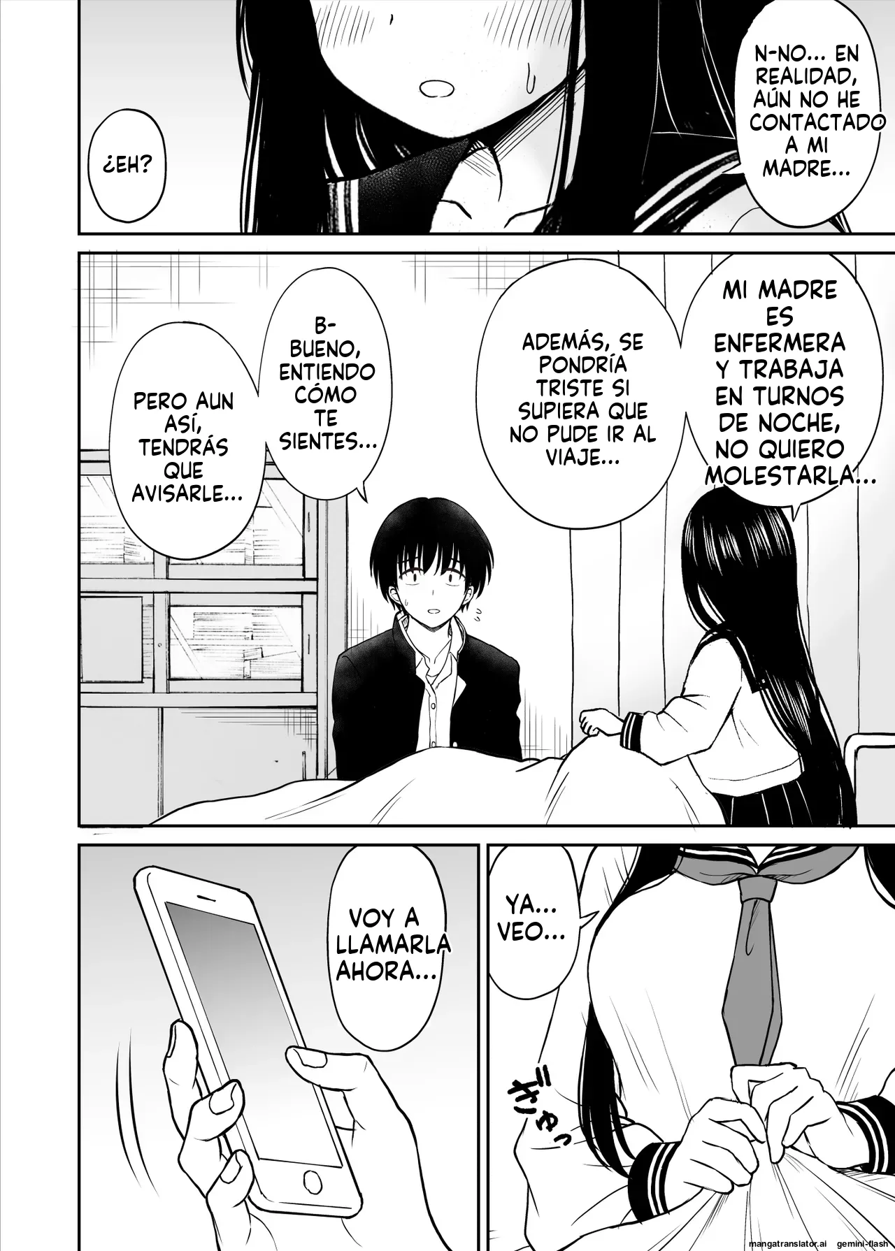 Ura Shuugaku Ryokou Nikki Seishun Dekinai Bokura no, Himitsu no Nihaku Mikka  MTL page 9 full