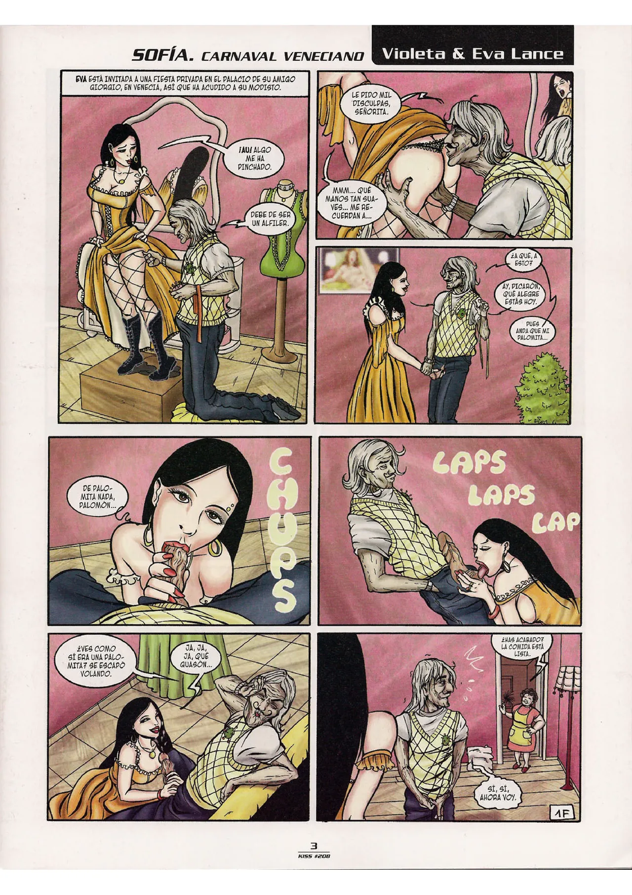 Kiss Comix #208 page 3 full