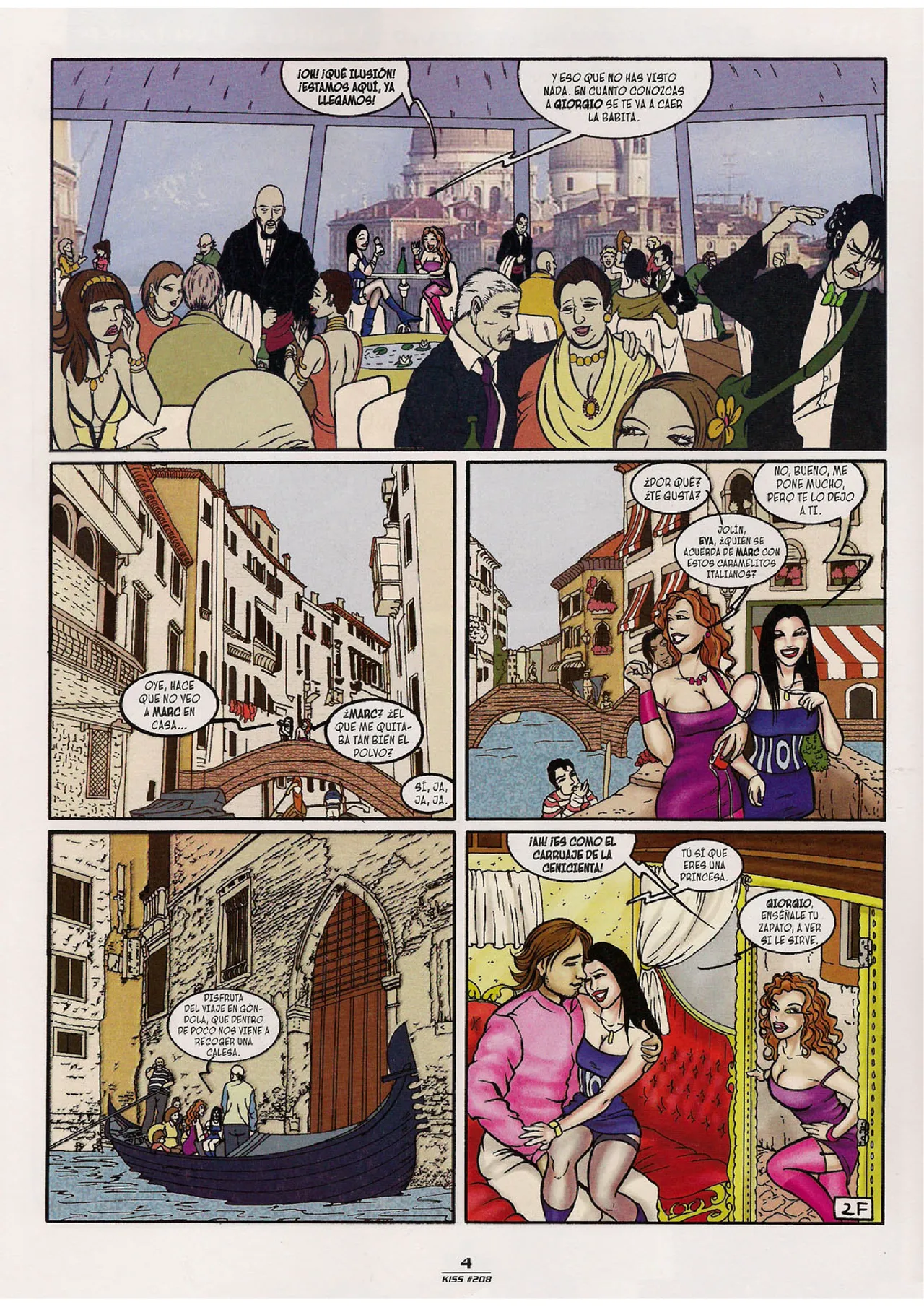 Kiss Comix #208 page 4 full