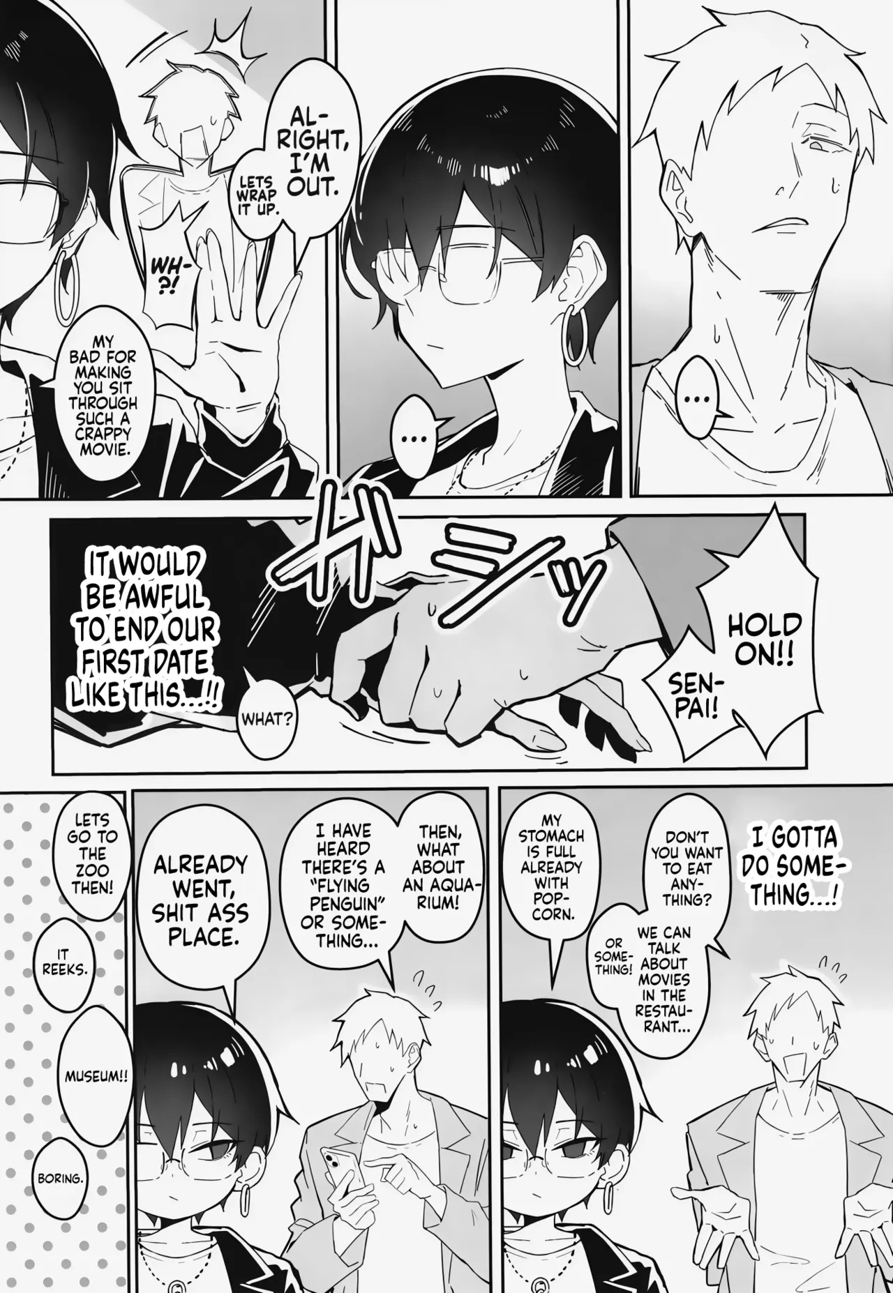 A Boring Date with My Blunt, Boyish Babe and Her Hidden Assets page 6 full