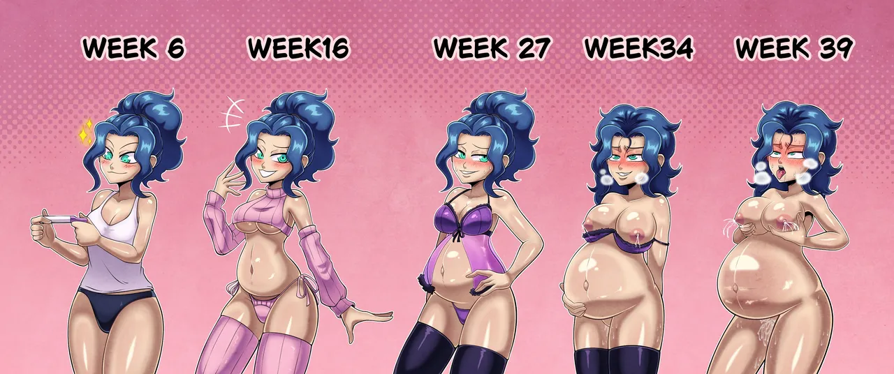Pregnant Amber & Gloria page 12 full