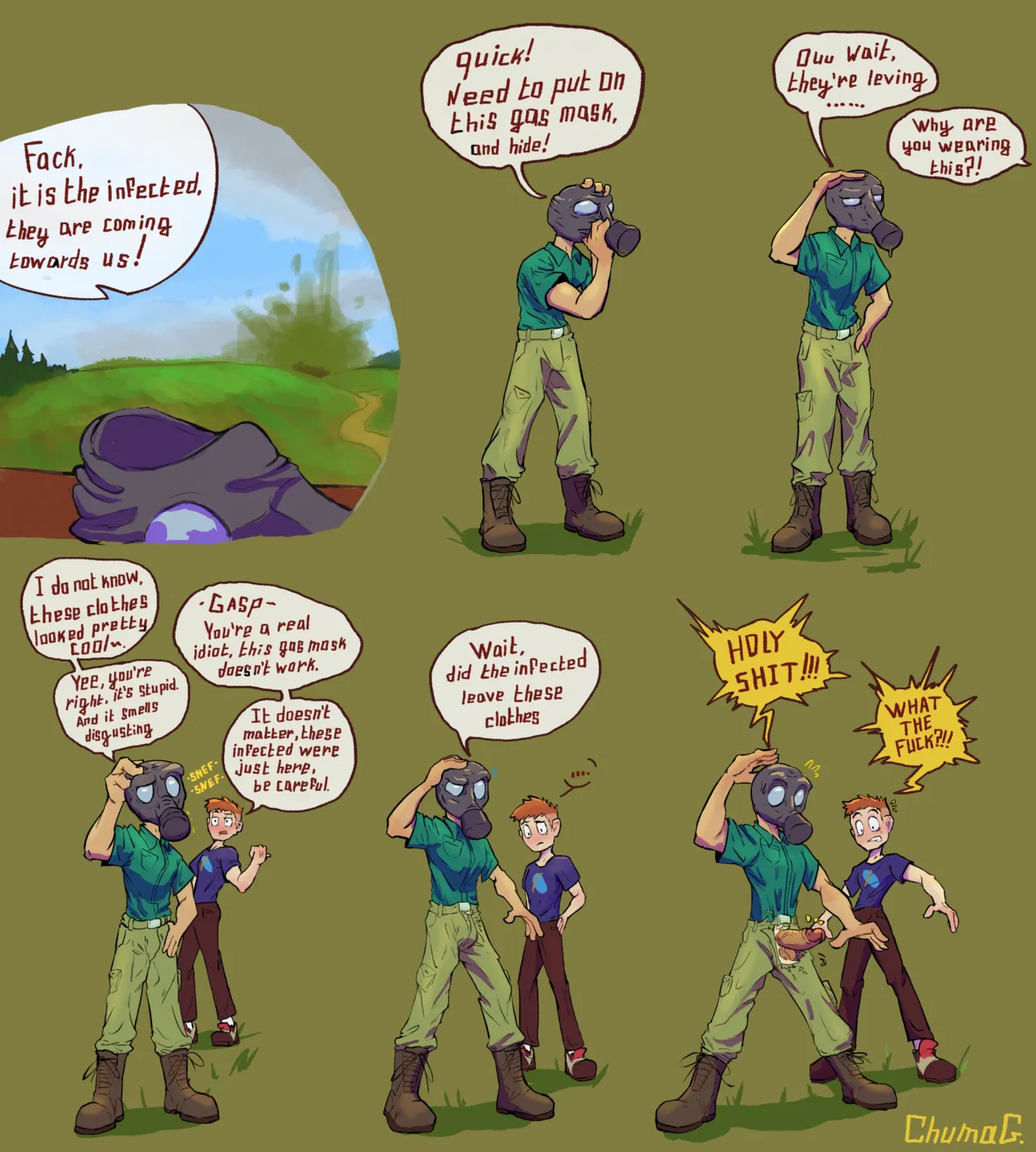 A Stupid Way to get Infected page 1 full