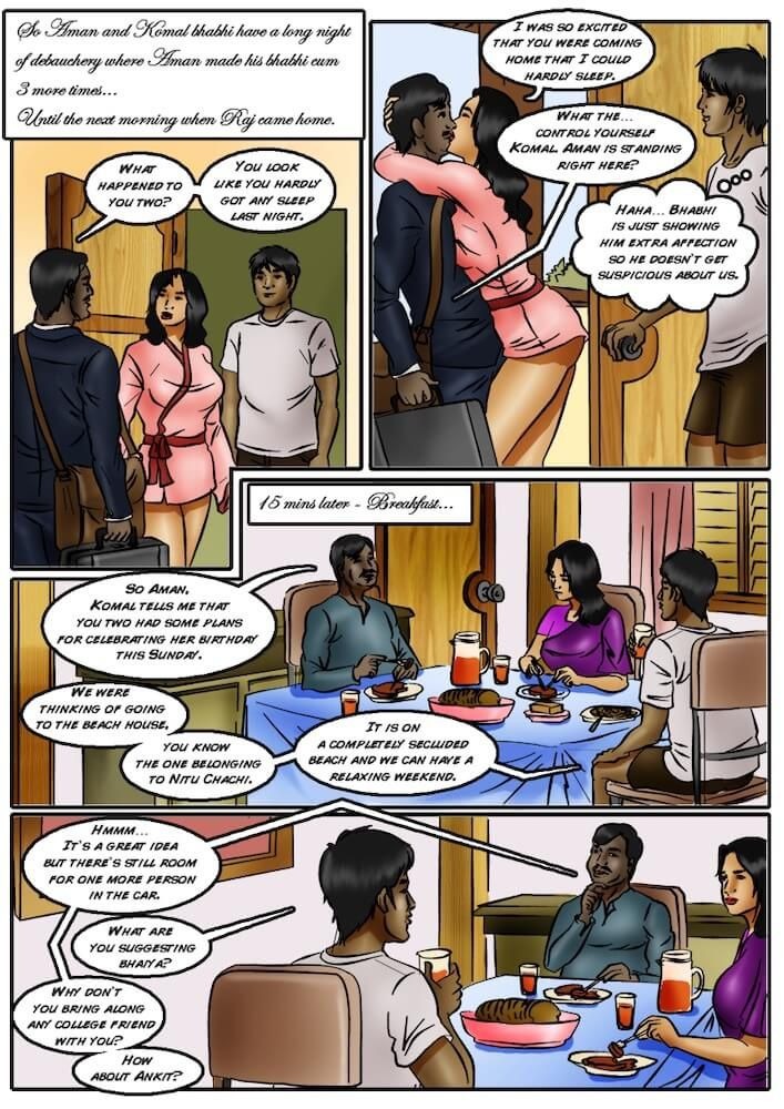 XXX Apartments Episode-8 Busty Bhabhi at the Beach page 4 full