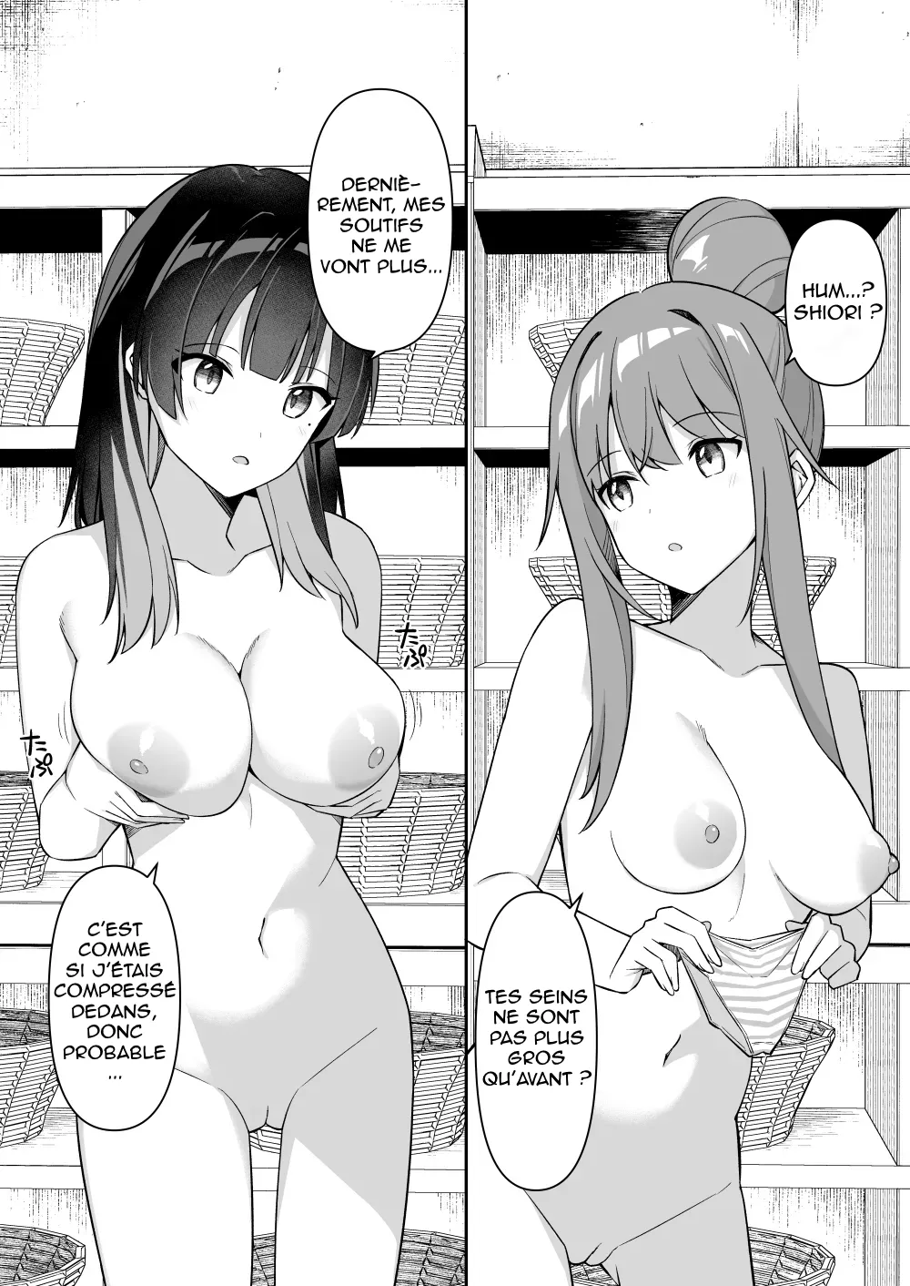 Shuugaku Ryokou de Onsen Ryokan ni Kita Gal, Nakai no Dekachinpo de Wakarase Zecchou 2 | En voyage scolaire à l’auberge, des amies rencontrent un puceau à gros bite 2 page 5 full