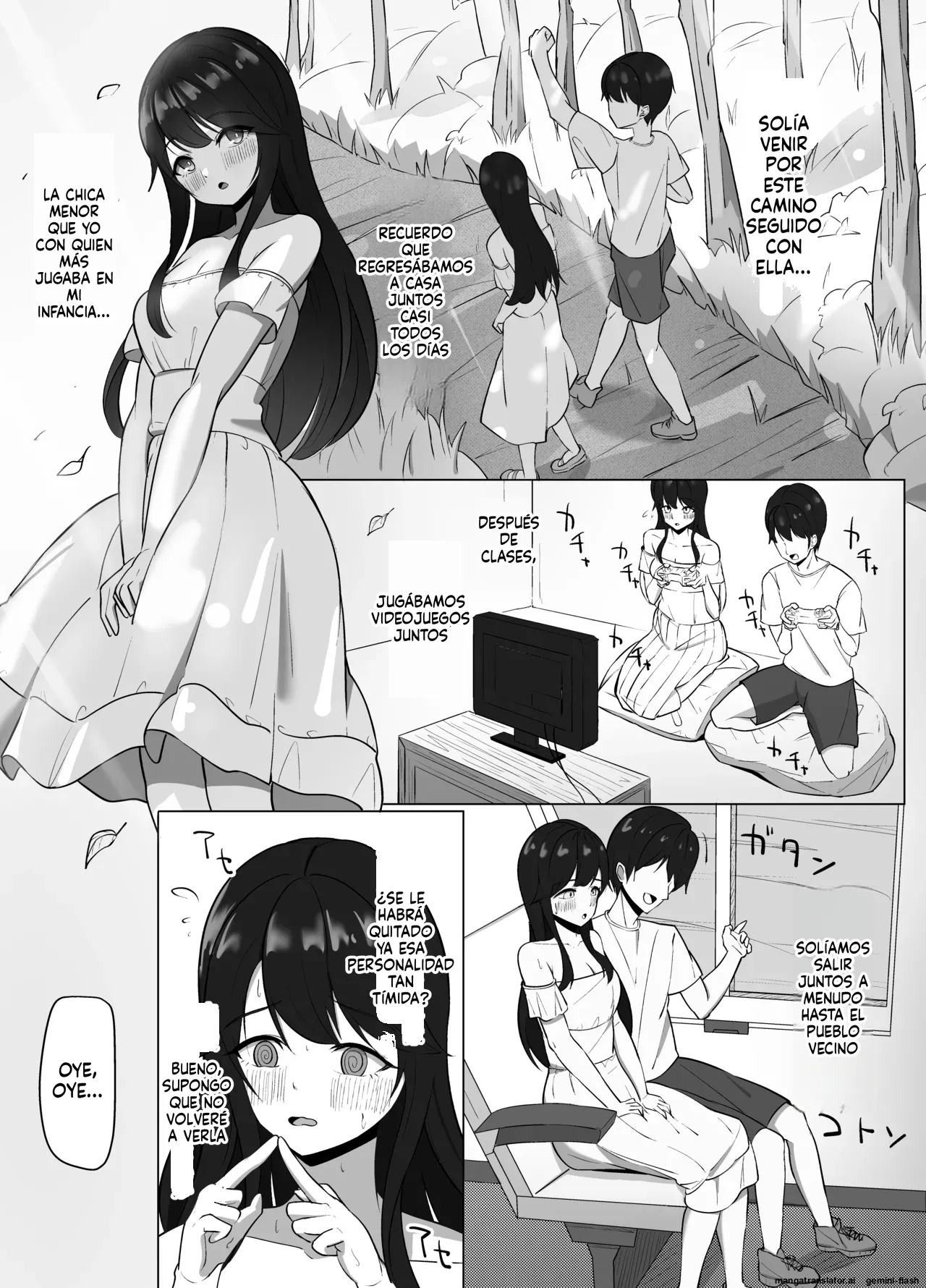 Seiso Datta Osananajimi ga, Kyonyuu de Ecchi ni Seichou Shiteta Hanashi  MTL page 3 full