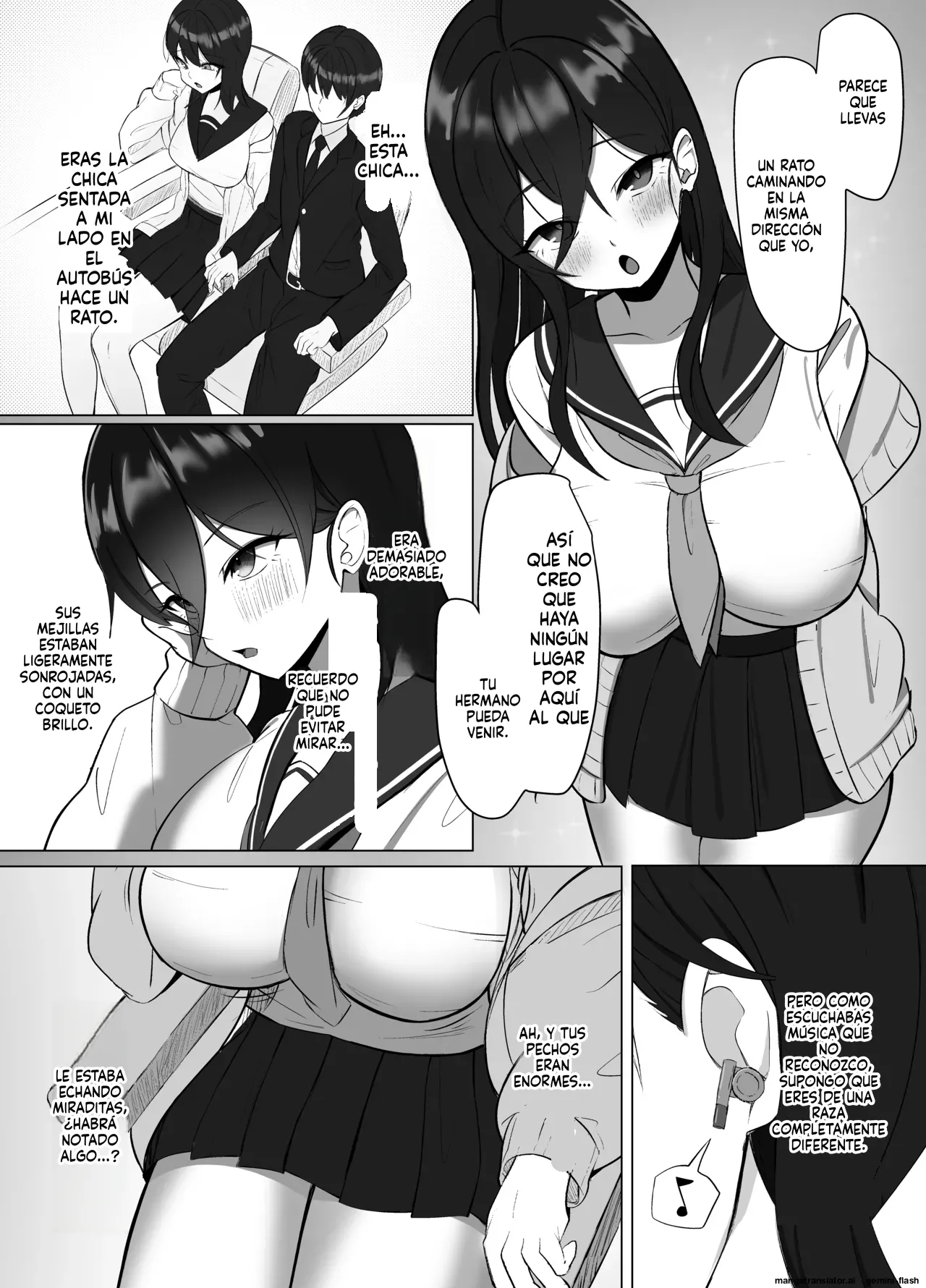 Seiso Datta Osananajimi ga, Kyonyuu de Ecchi ni Seichou Shiteta Hanashi  MTL page 4 full