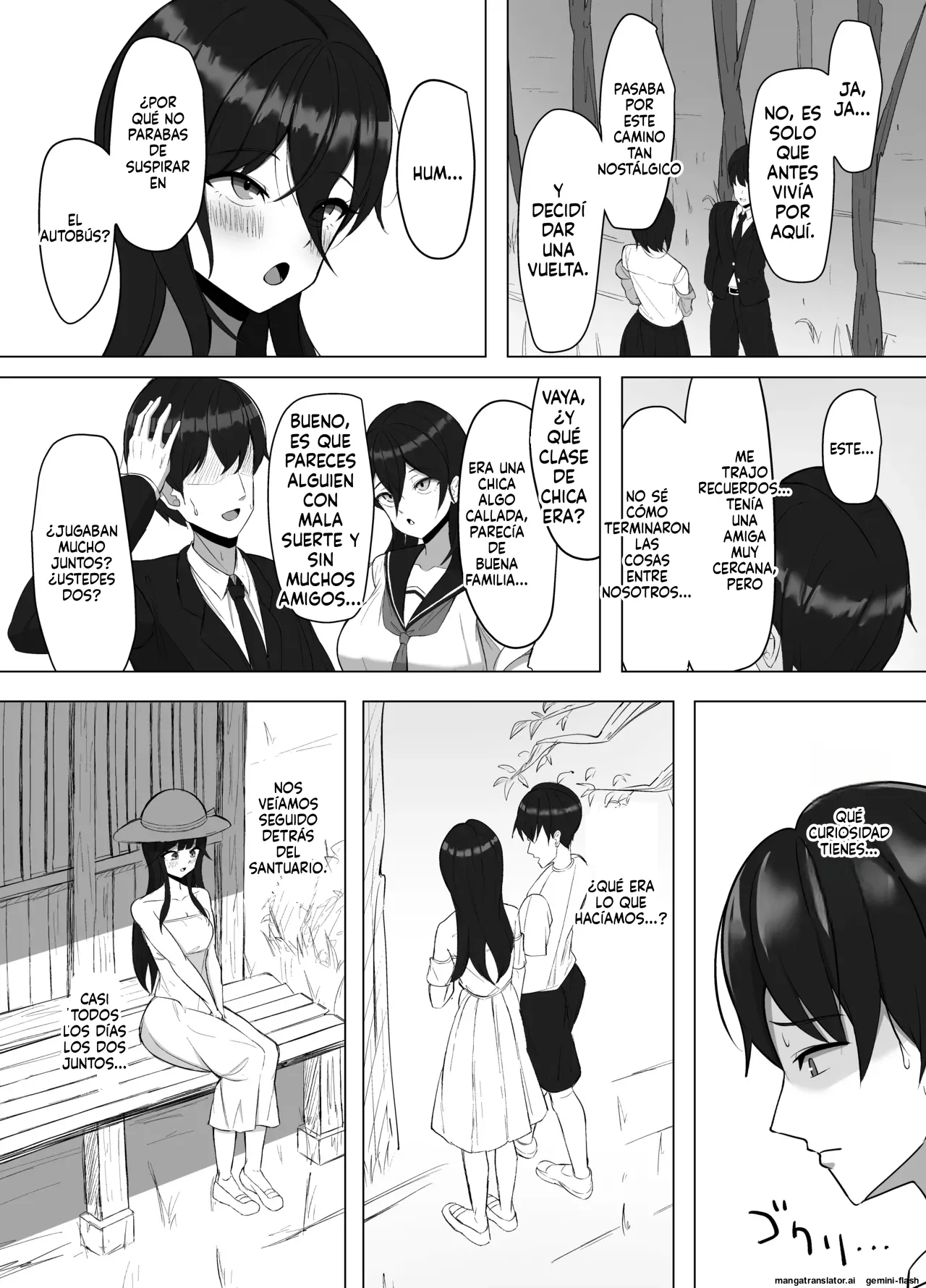 Seiso Datta Osananajimi ga, Kyonyuu de Ecchi ni Seichou Shiteta Hanashi  MTL page 5 full
