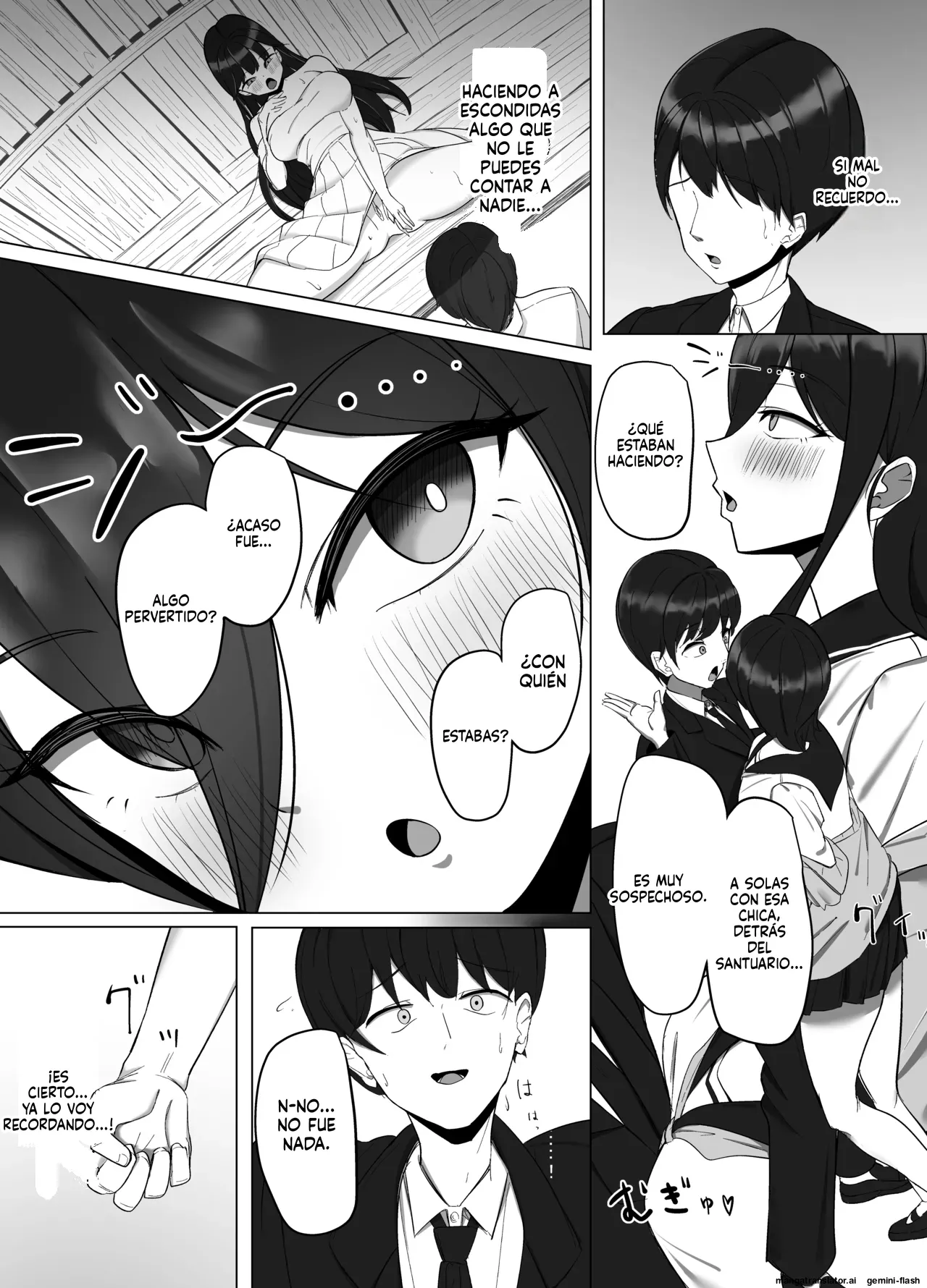 Seiso Datta Osananajimi ga, Kyonyuu de Ecchi ni Seichou Shiteta Hanashi  MTL page 6 full