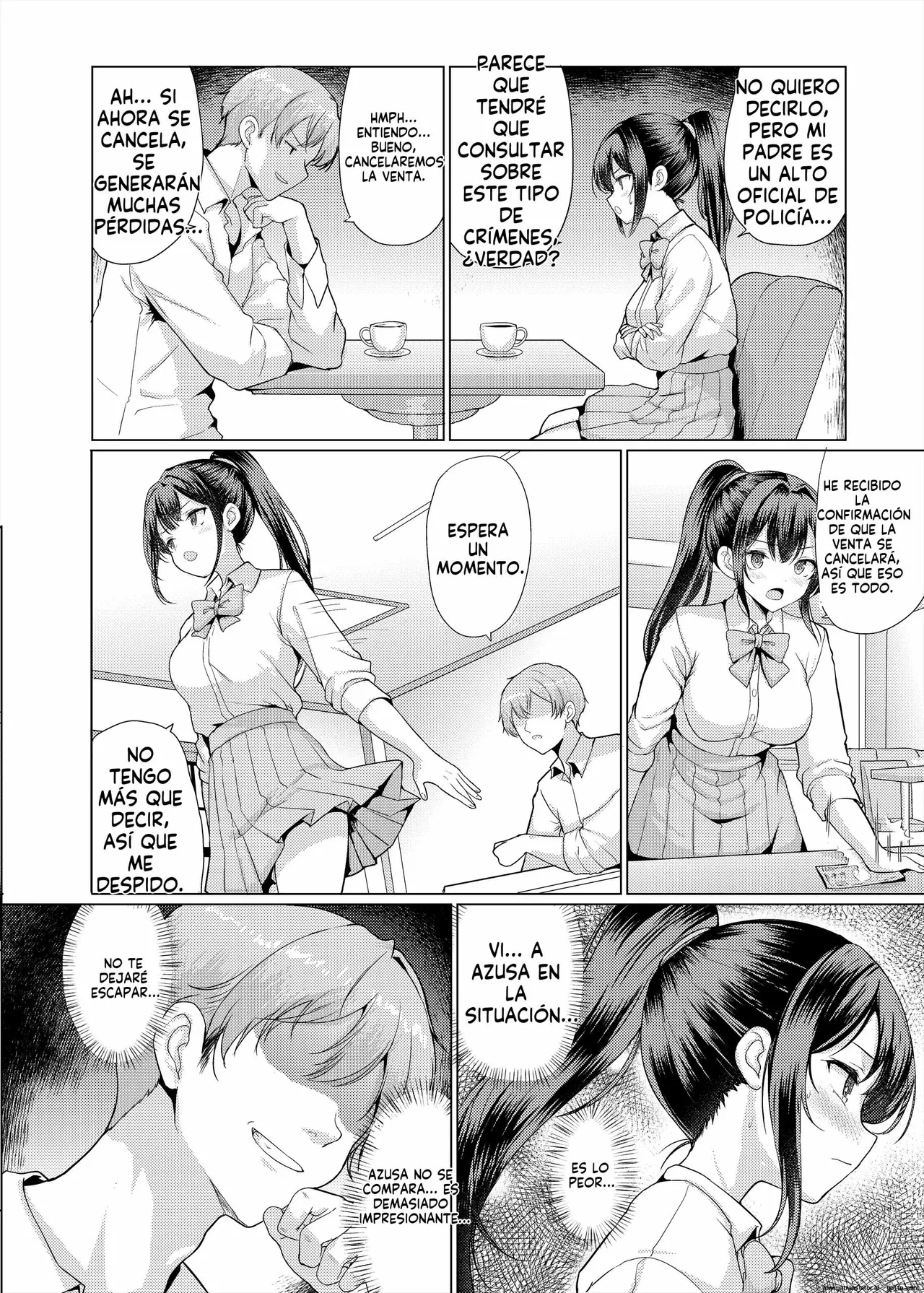 Omae Chotto Ossan to Papakatsu shite Koi｜Después de Estar con un Ojisan, me Empezó a Gustar page 8 full