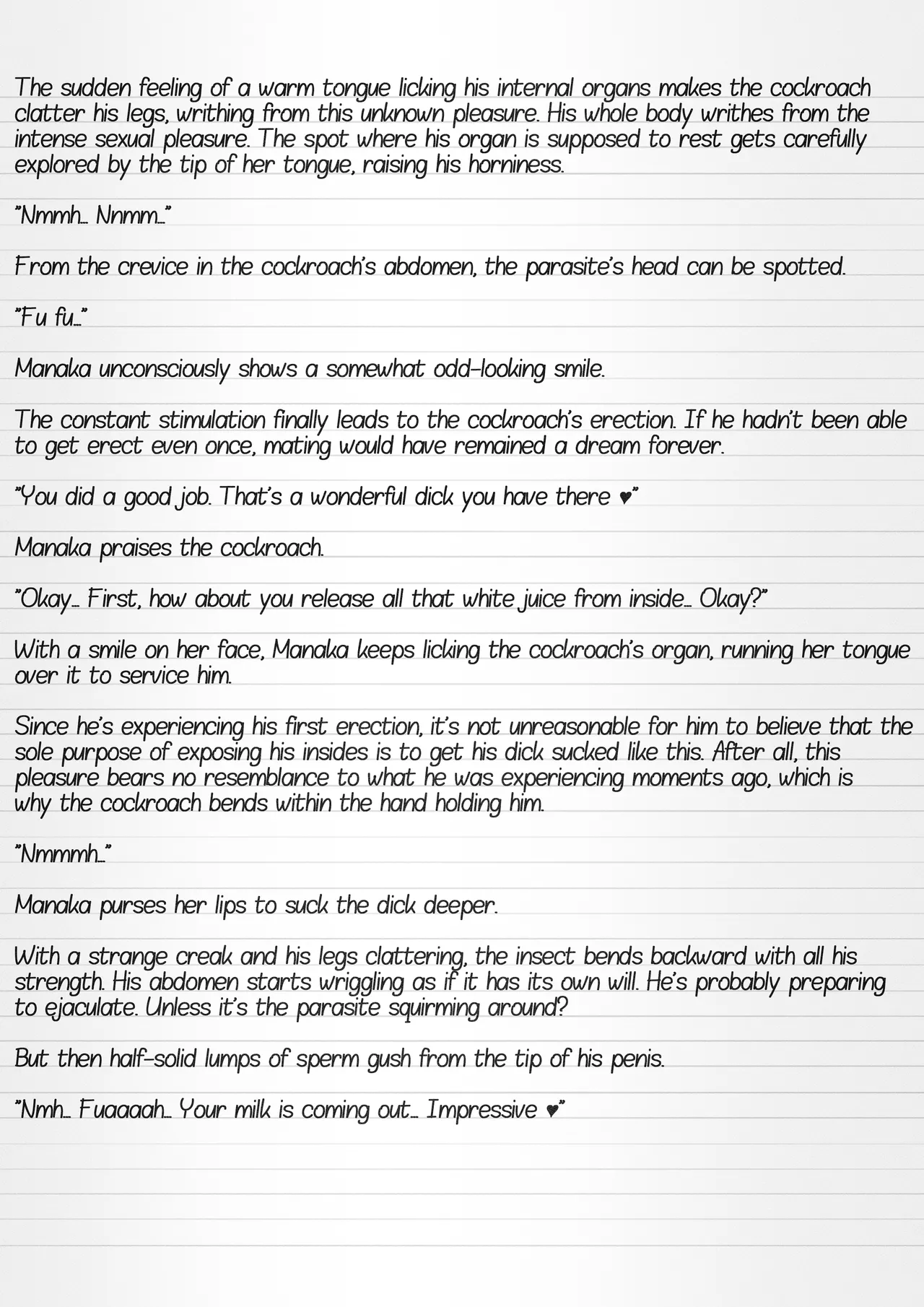 Misuke's Short Stories #31 - Strepsiptera Sex page 11 full