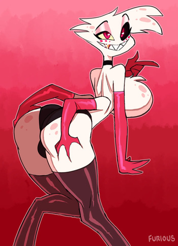 [Furious] Hazbin Hotel cover