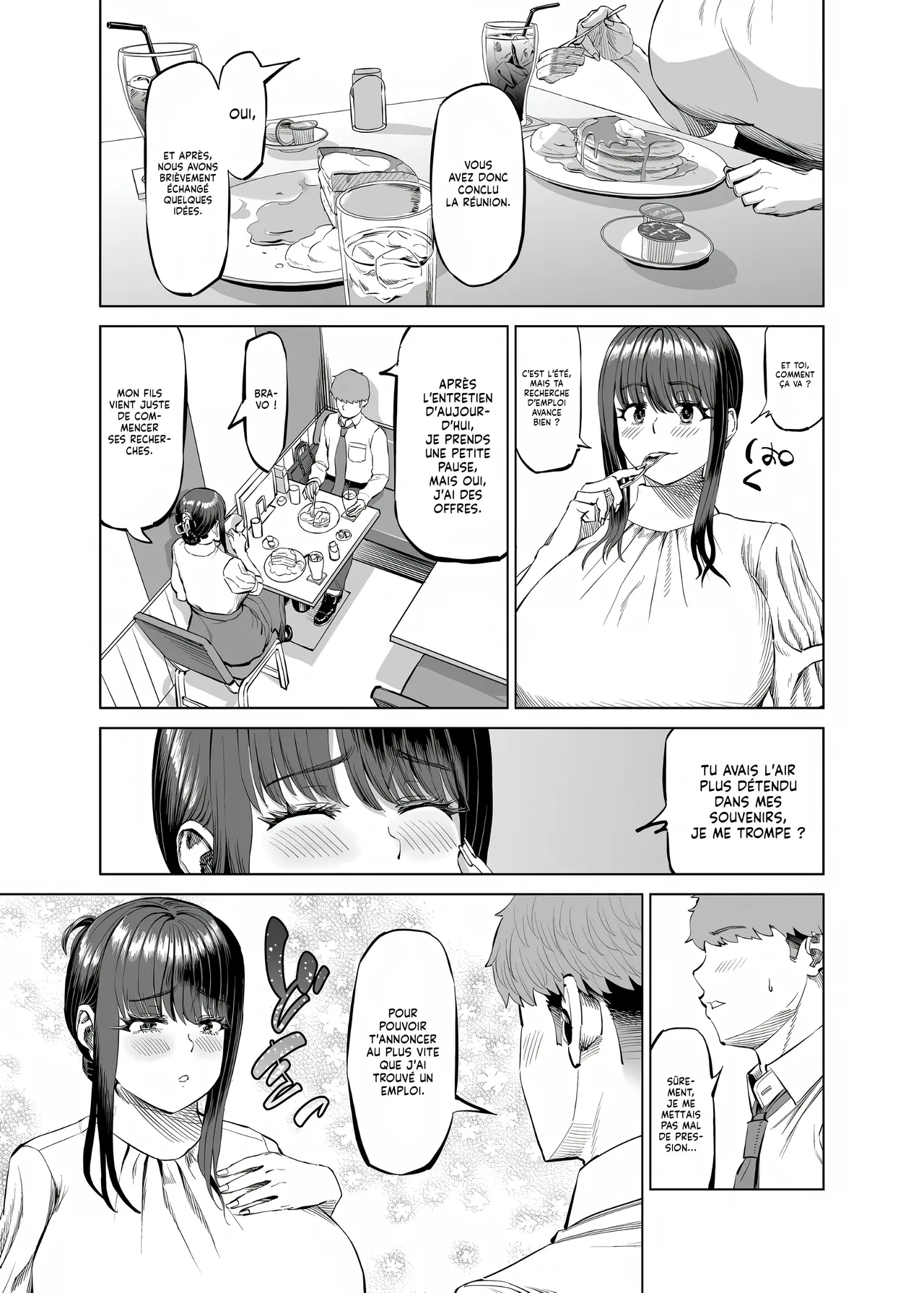 Tomodachi no Okaa-san ni Sasowarete... Onsen Ryokou Shichaimashita | Séduit par la Mère de mon Ami... et en week-end aux Sources Chaudes page 4 full