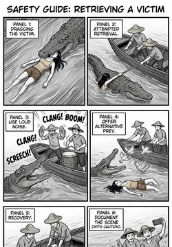 Safety Poster 4: Crocodile Victim Recovery
