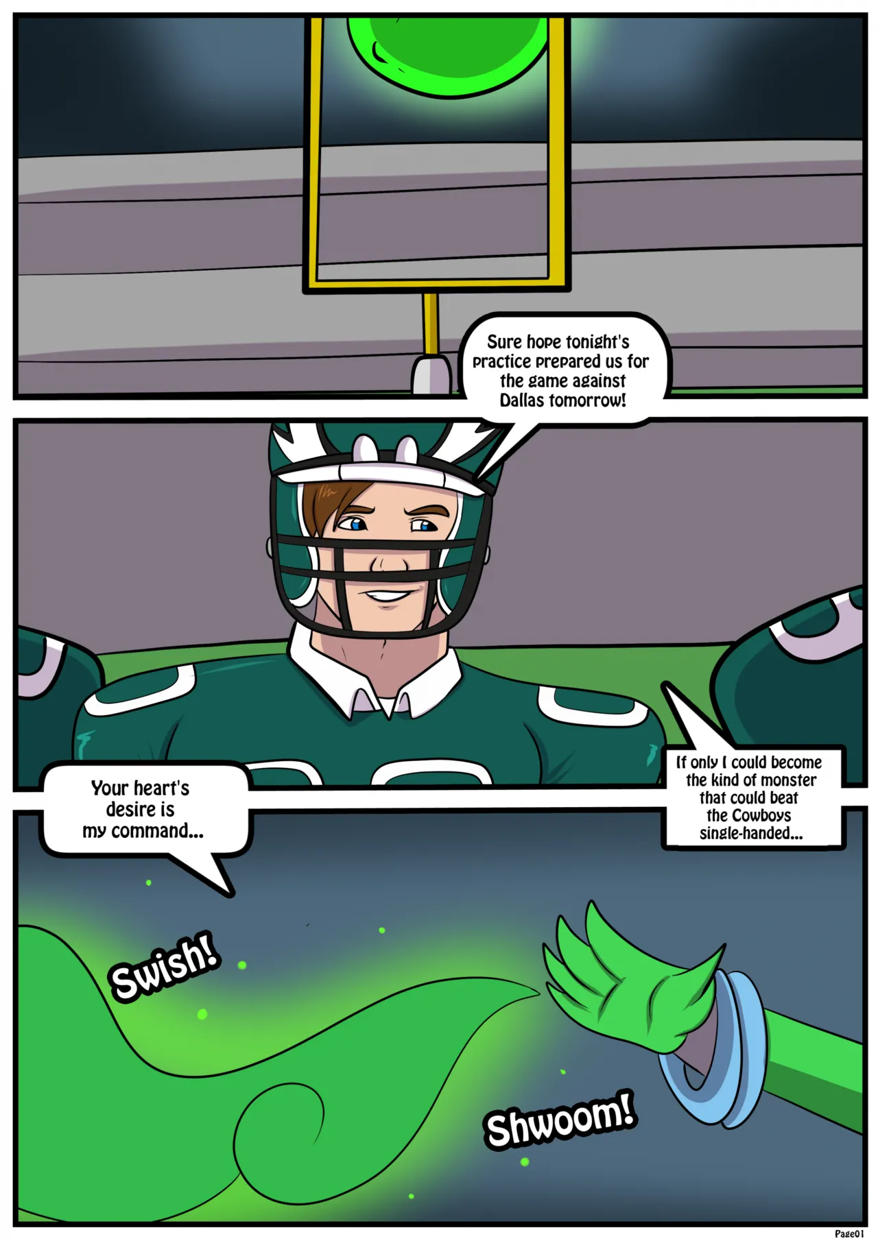 Goin' Ghost! page 1 full