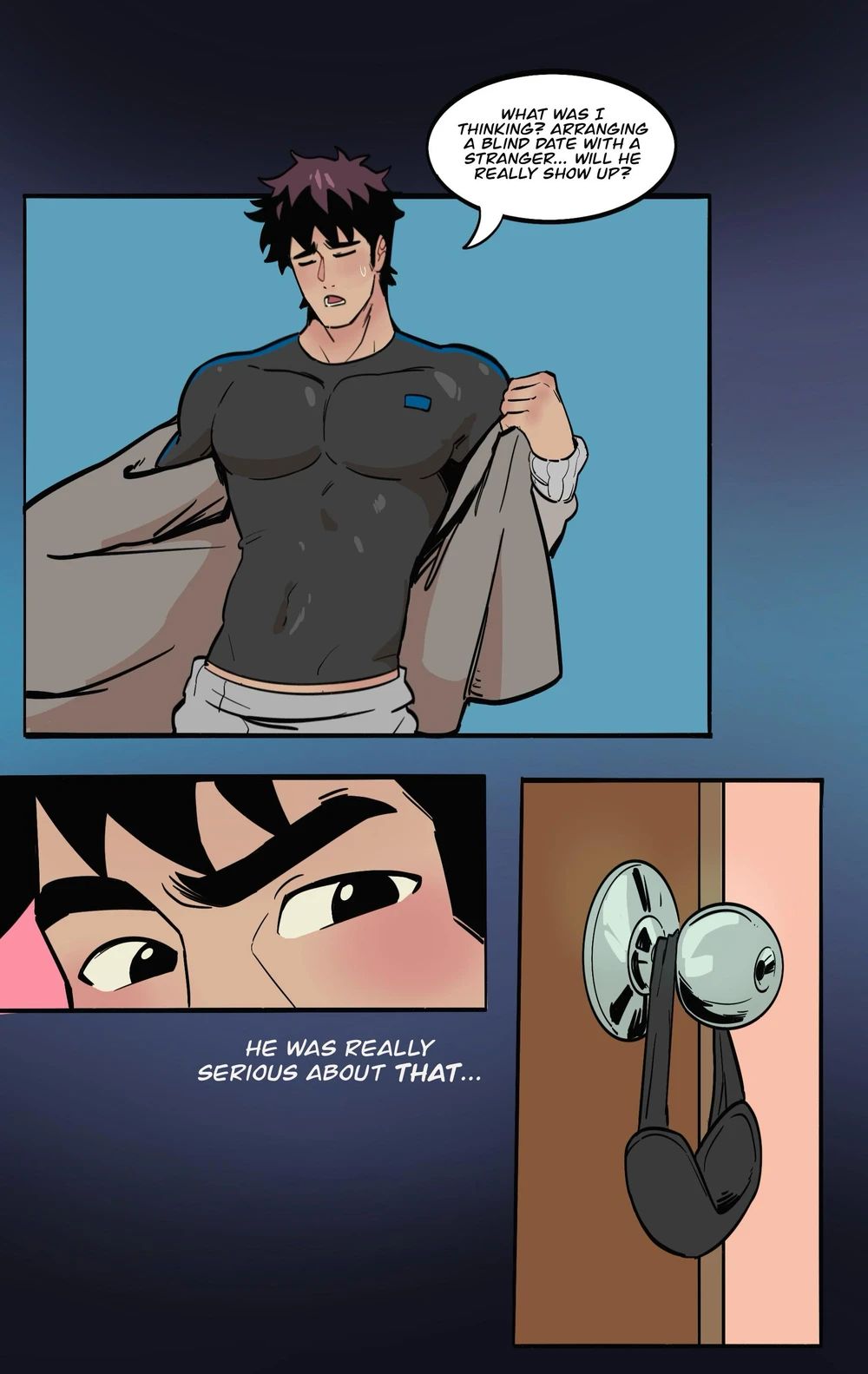 Touma Art – Blind Date page 11 full