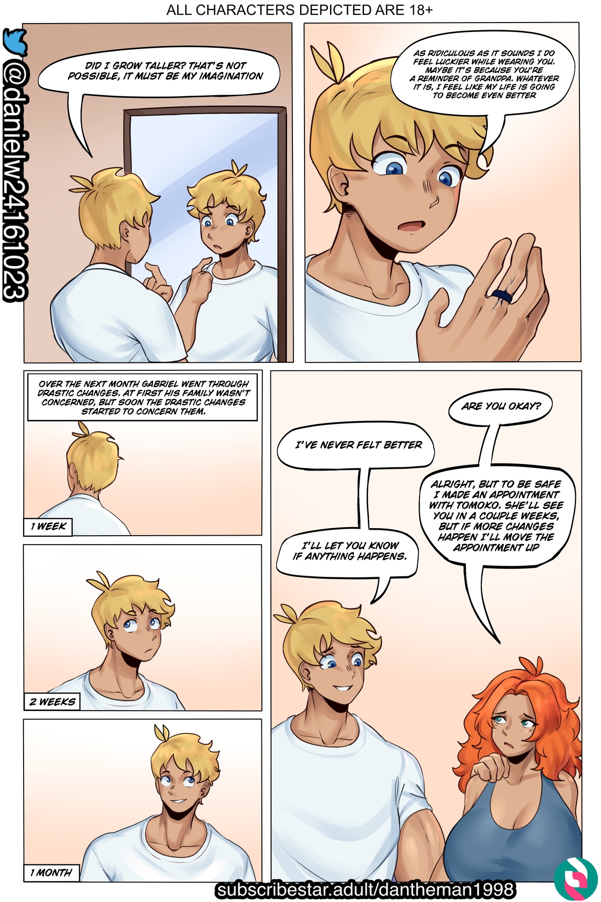 Ascension of an Erotic God Ch 1 page 8 full