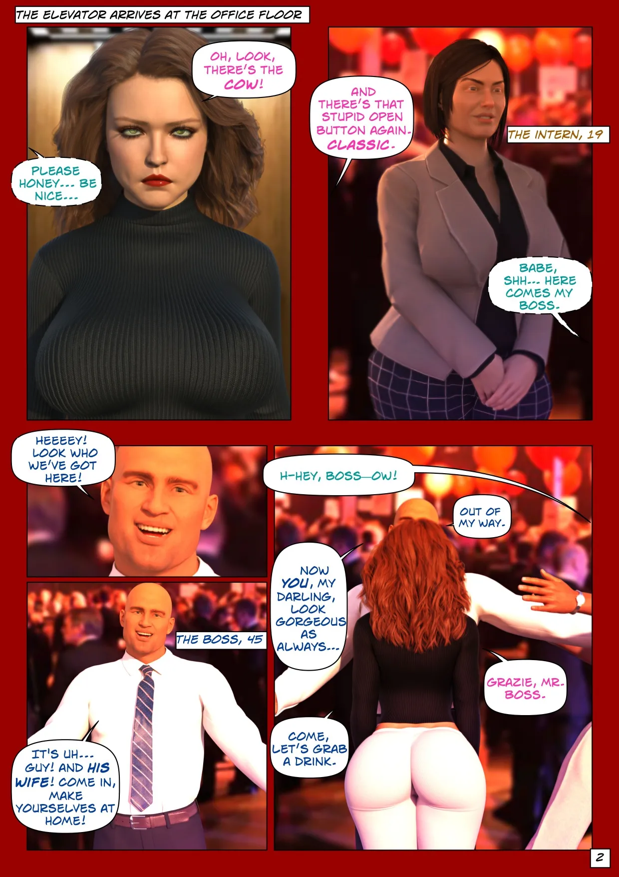 The Office Xmas Party page 4 full