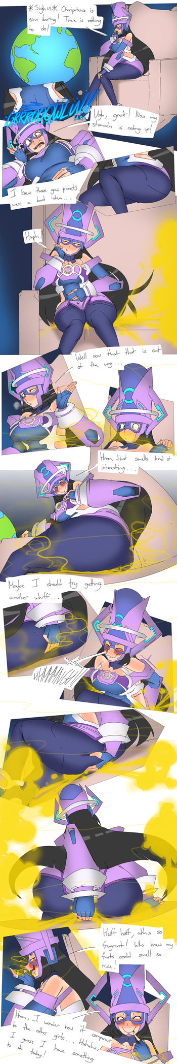 [Lazei] Galacta Sniffing the Marvel Girl's Farts cover