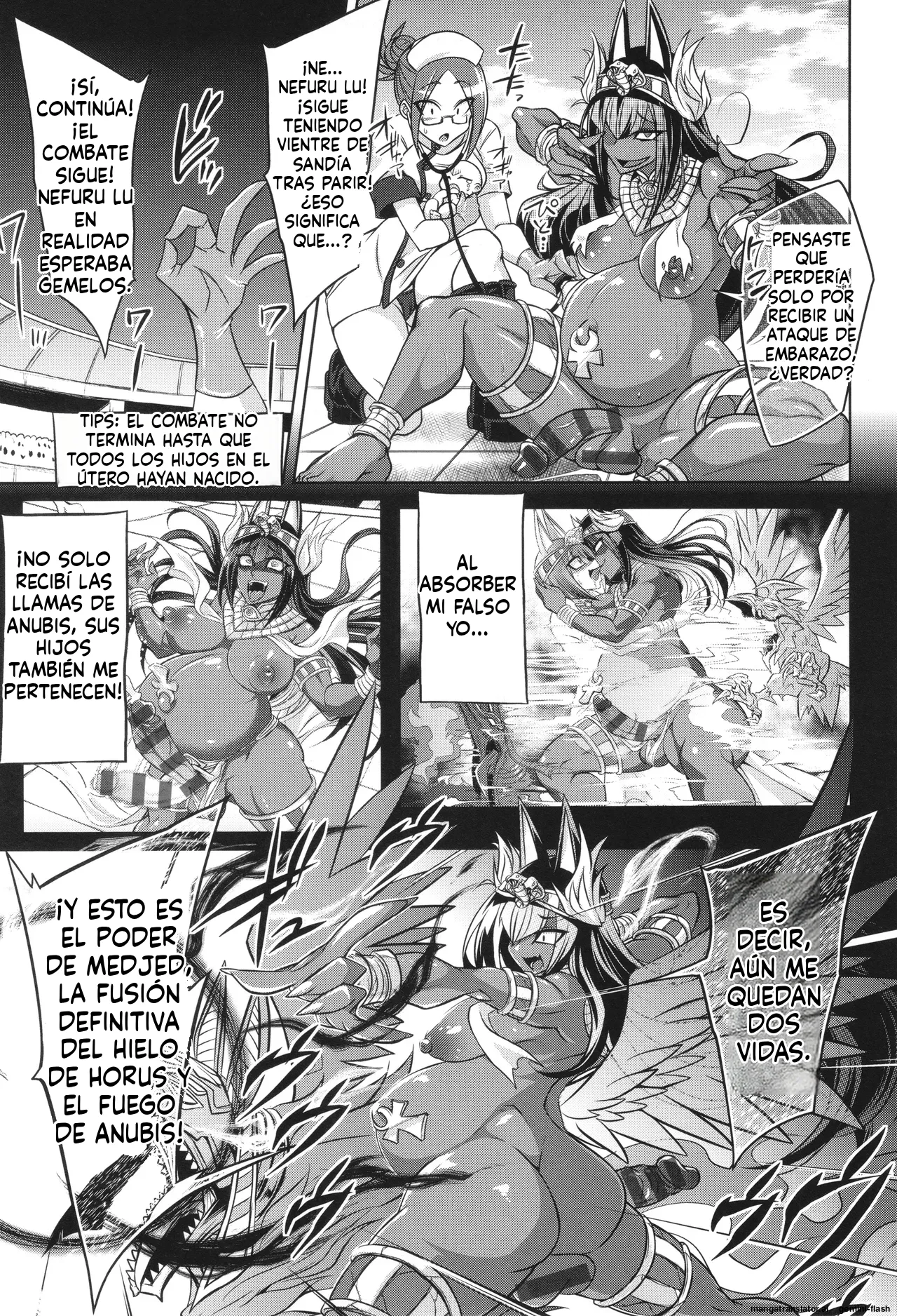 Battle Ninpu ~100-man-nin no Slaves~   Battle Pregnants 4  MTL page 10 full