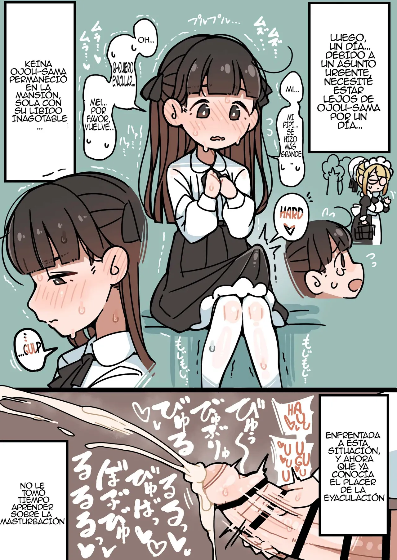 Junsui Junboku Futanari Ojou-sama Seitsuu｜La Señorita Futanari Pura e Inocente page 11 full