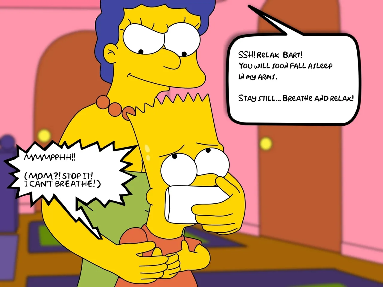 Marge Smelly Punishment page 5 full