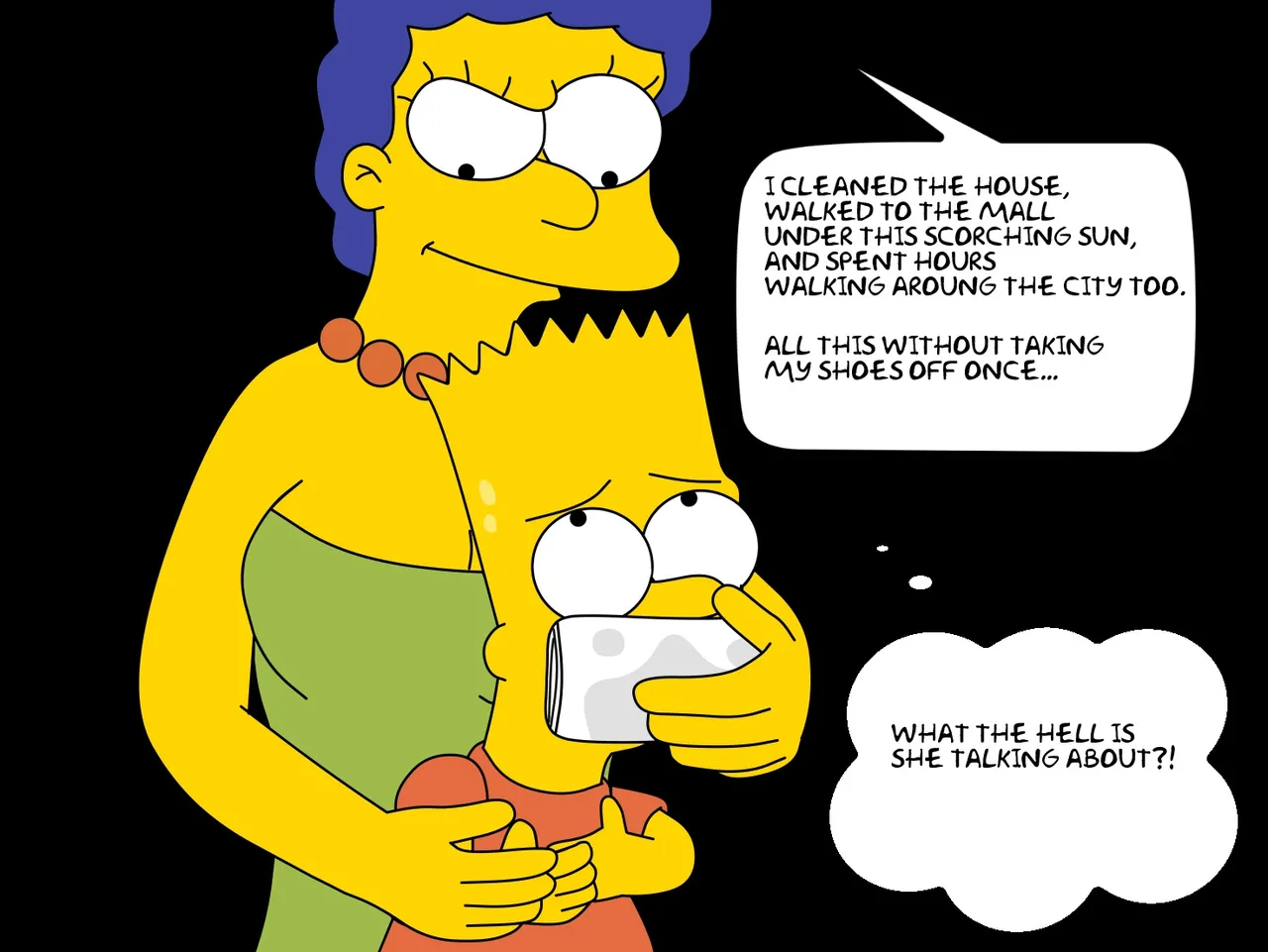 Marge Smelly Punishment page 6 full