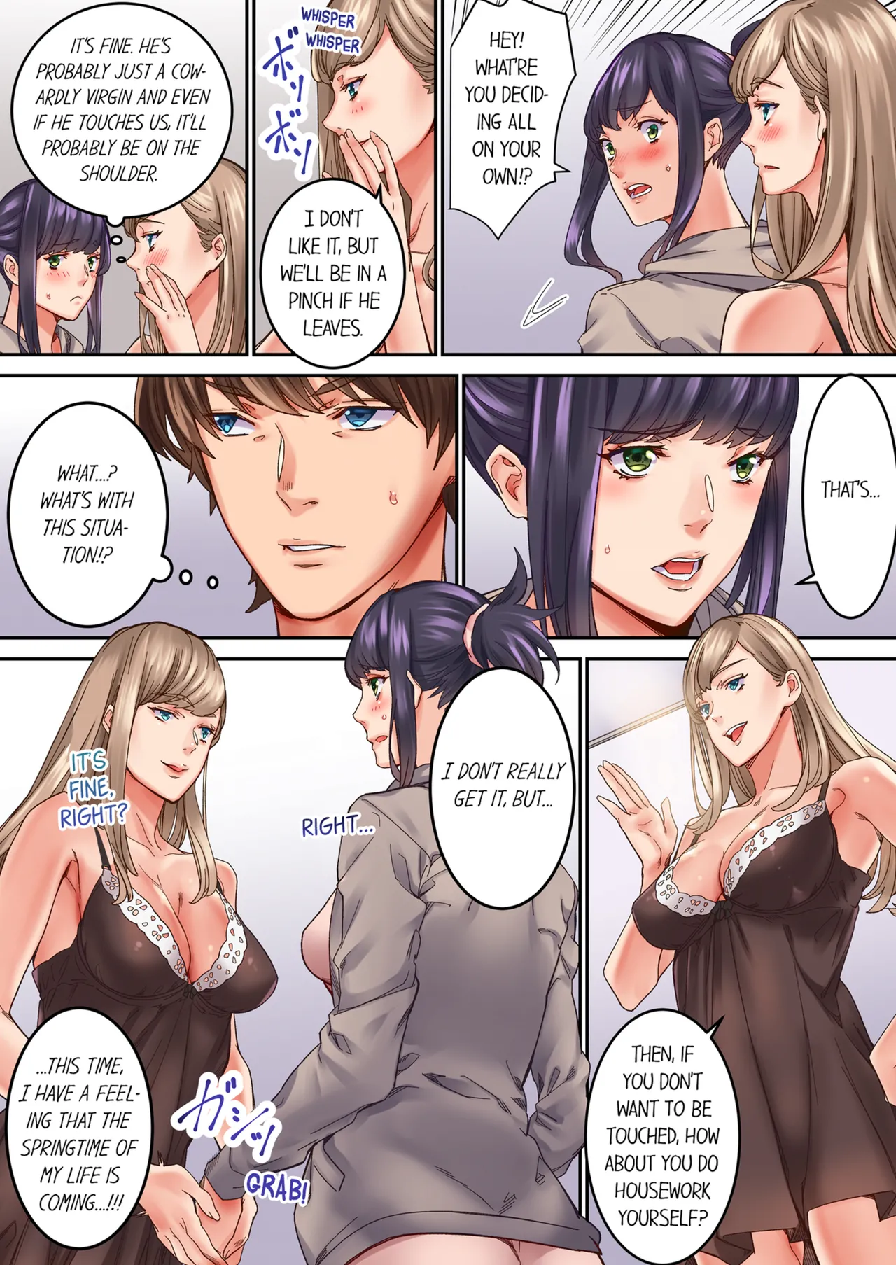 "1 Funkan Dake Rete mo īyo … " Shea Hausu no Himitsu Rūru | The Share House's Secret Rule Vol. 1-10 page 11 full