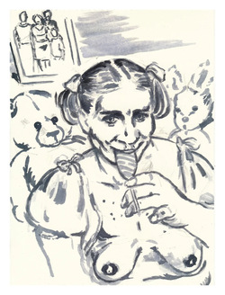 Naughty moms, girls and boys