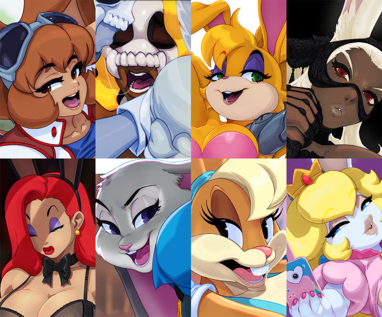 Bunny Girls set + Extras page 1 full